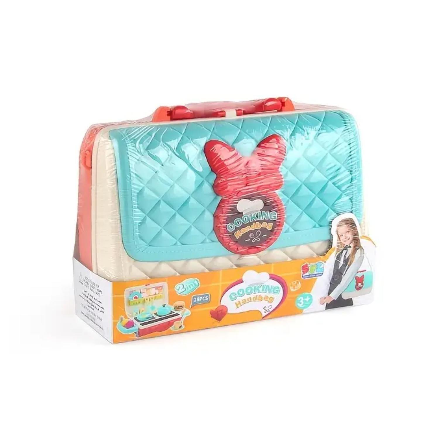 Juguete de Cocina Transportable Tipo Cartera 2 en 1-3