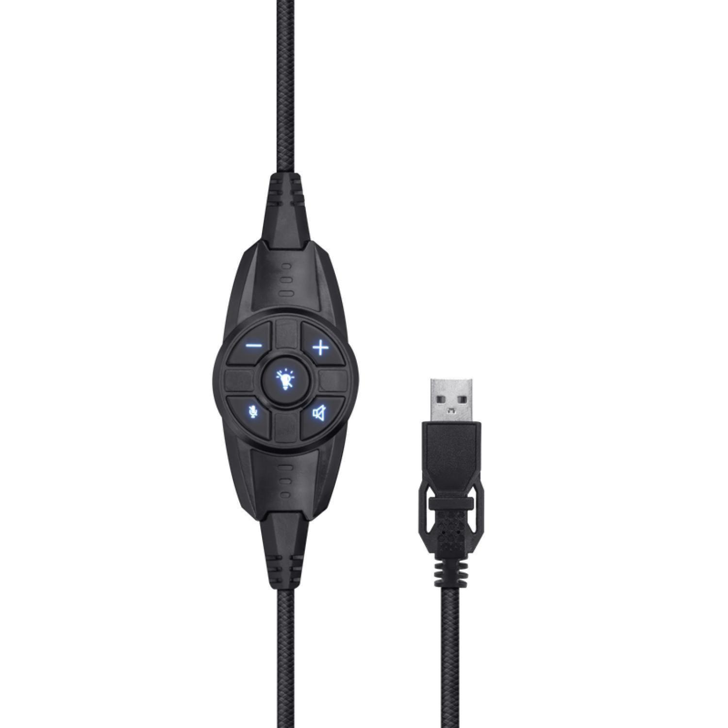 Audifonos Gamer Blizz 450 Trust GXT 7.1 Surround RGB-5