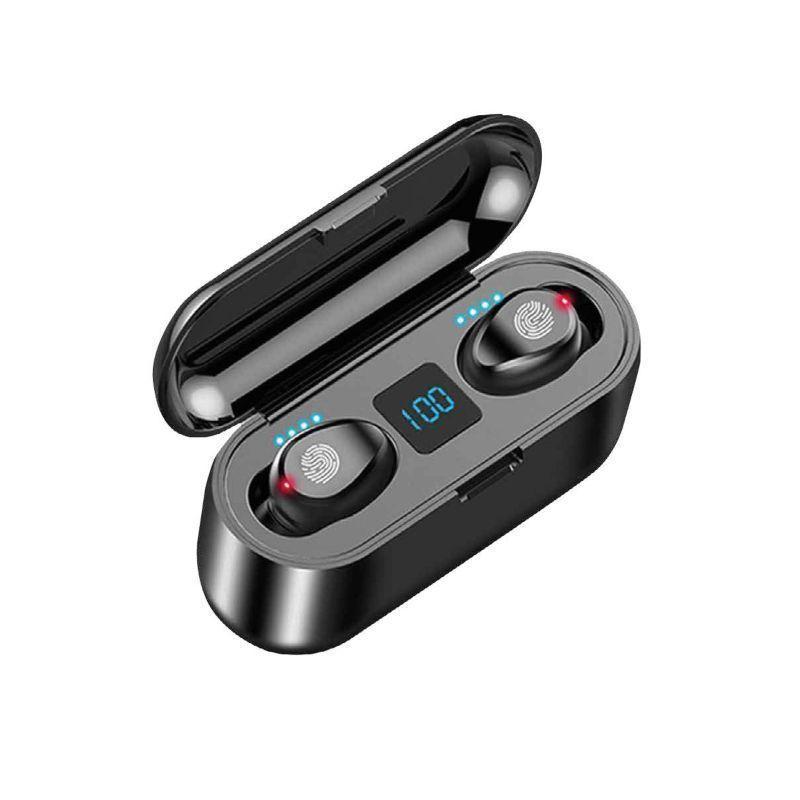 Audífonos Deportivos Twins Bluetooth Negro Audiopro-1