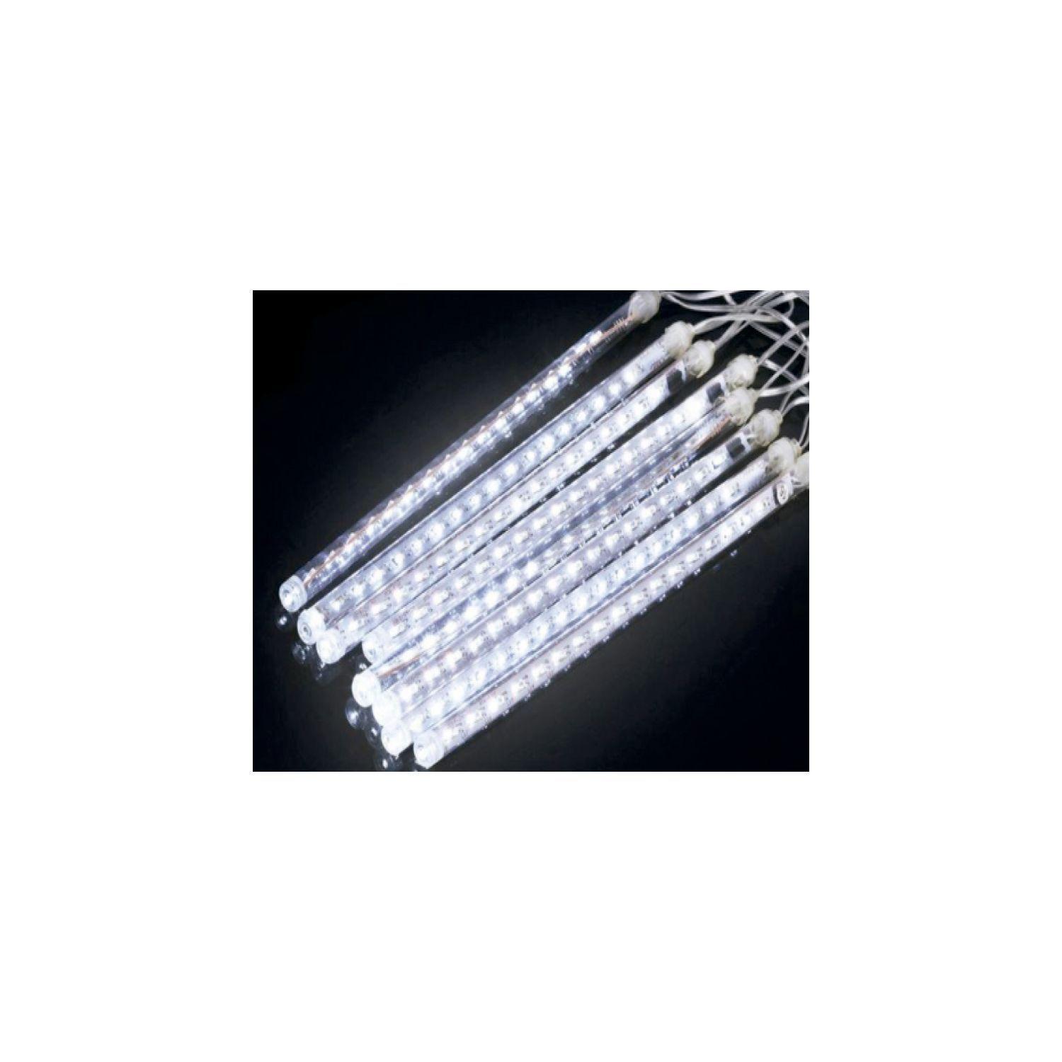 Guirnalda Led Tubos Tipo Lluvia Decorativa-0