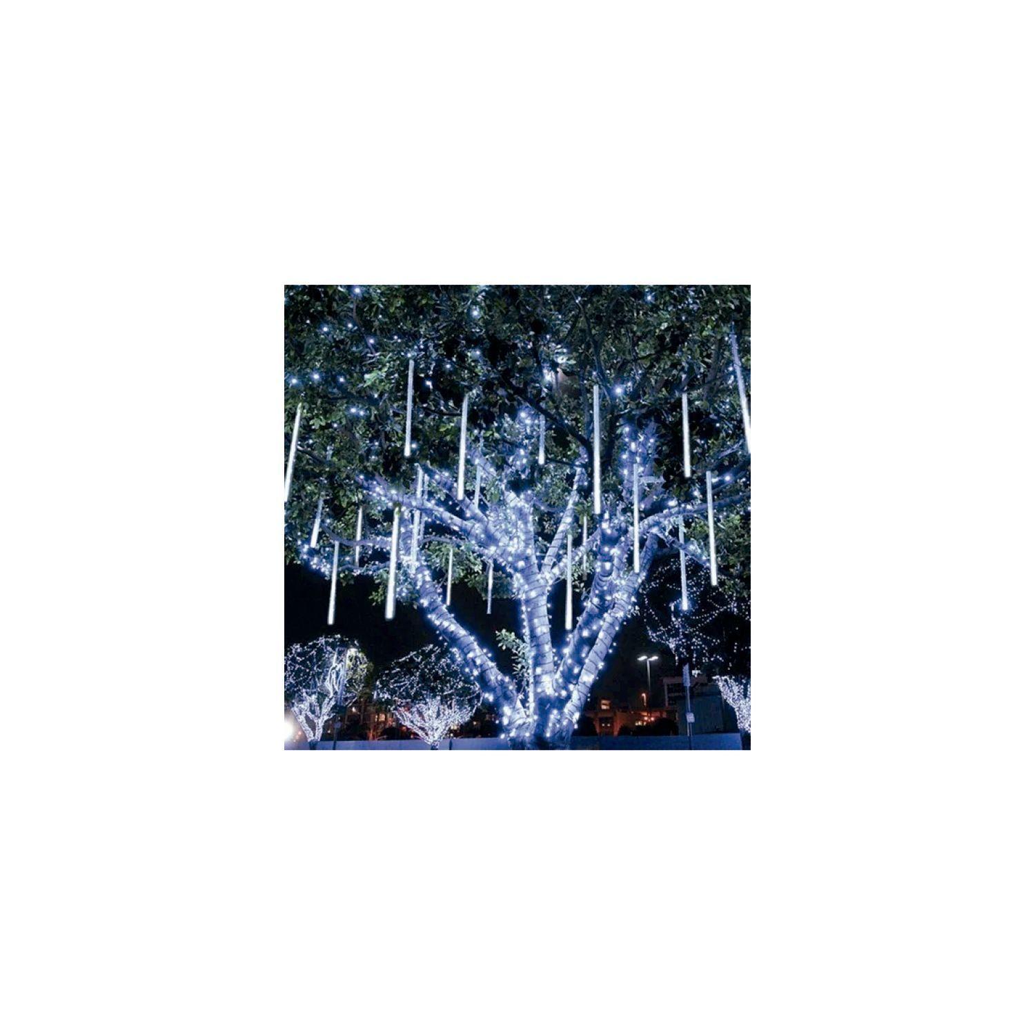 Guirnalda Led Tubos Tipo Lluvia Decorativa-1