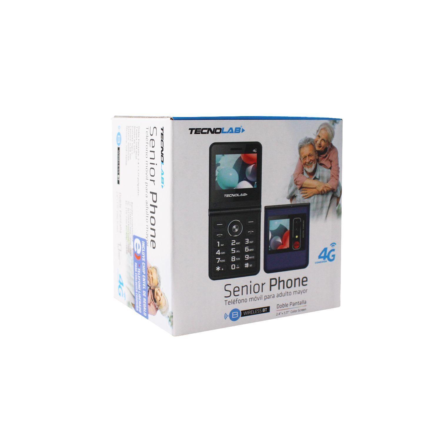 TELEFONO SENIOR 4G, DOBLE PANTALLA 2.4 Y 1.77" BLUE-3