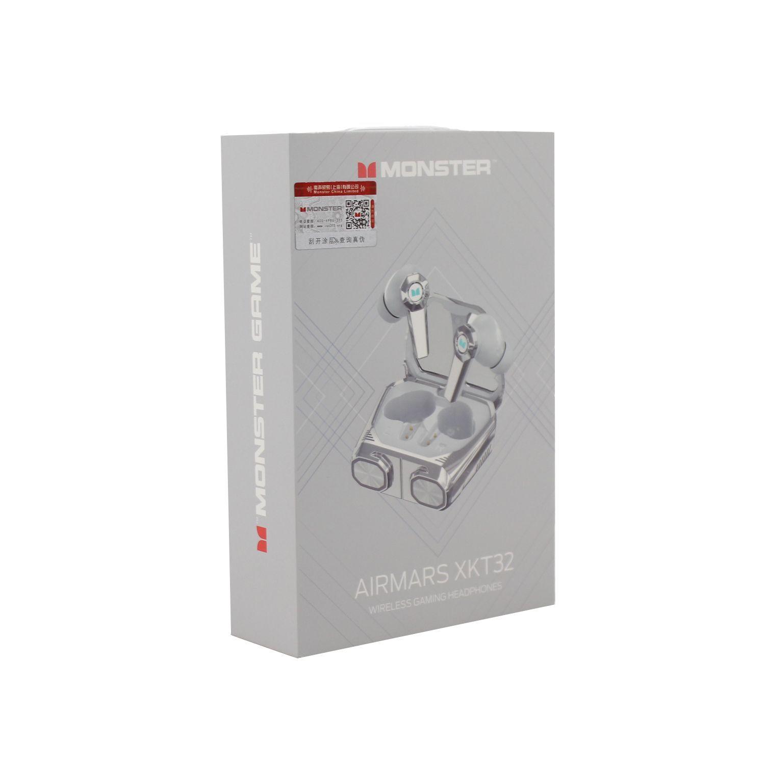 AUDIFONO MONSTER BT V5.4 SILVER-4