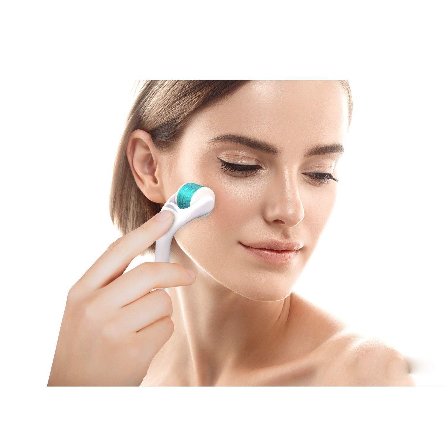 Rodillo Para Tratamiento Dermatologico Con Microagujas-3