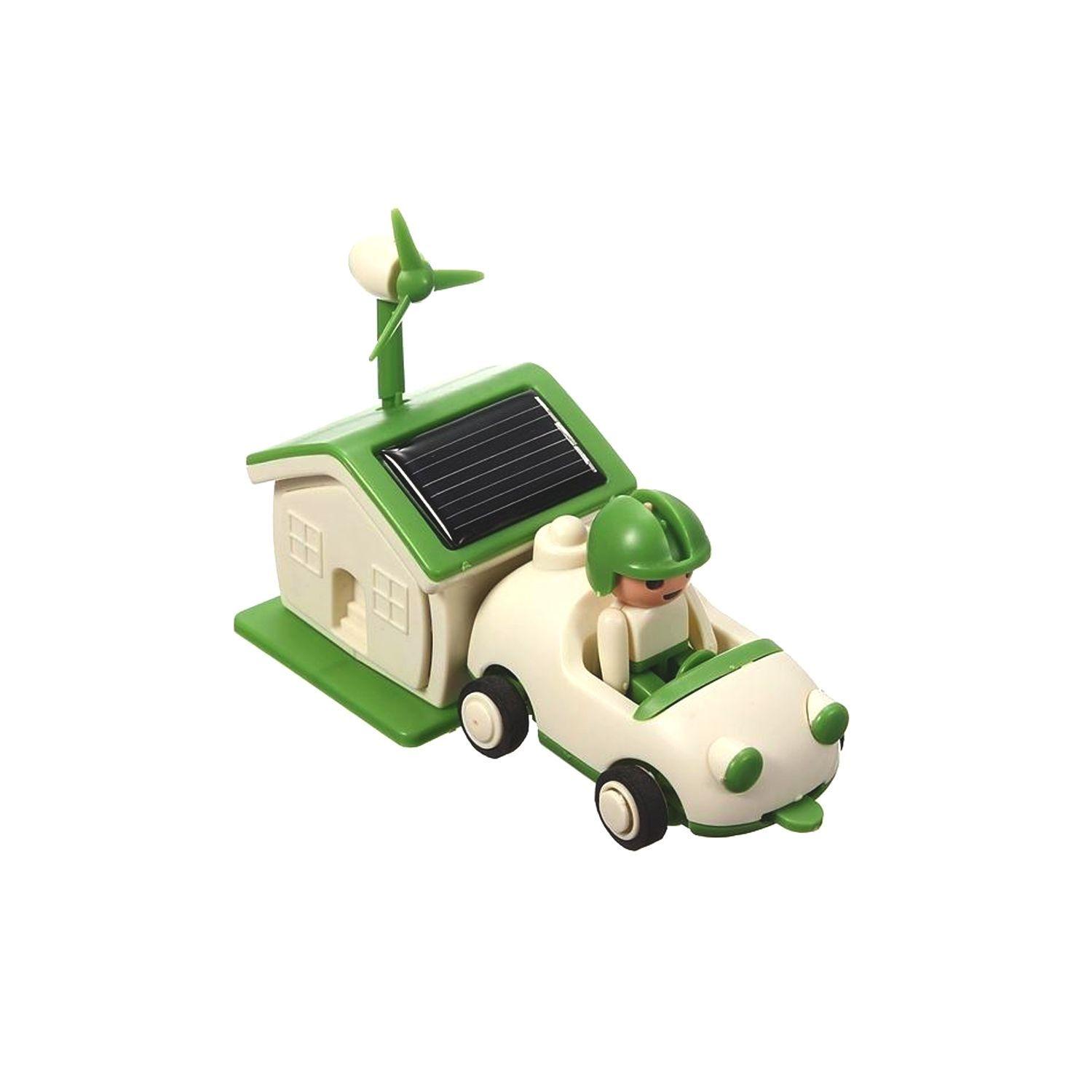 Juguete Auto Solar Armable-2