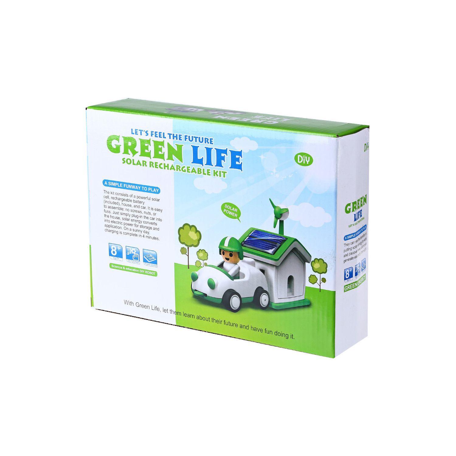 Juguete Auto Solar Armable-3