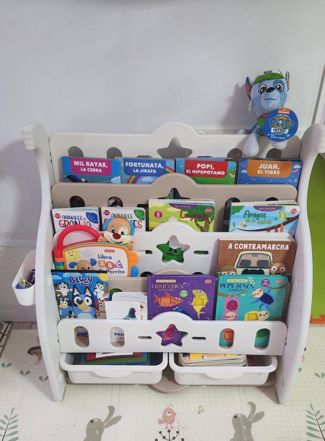 Librero Infantil Y Organizador de juguetes Elefante-2