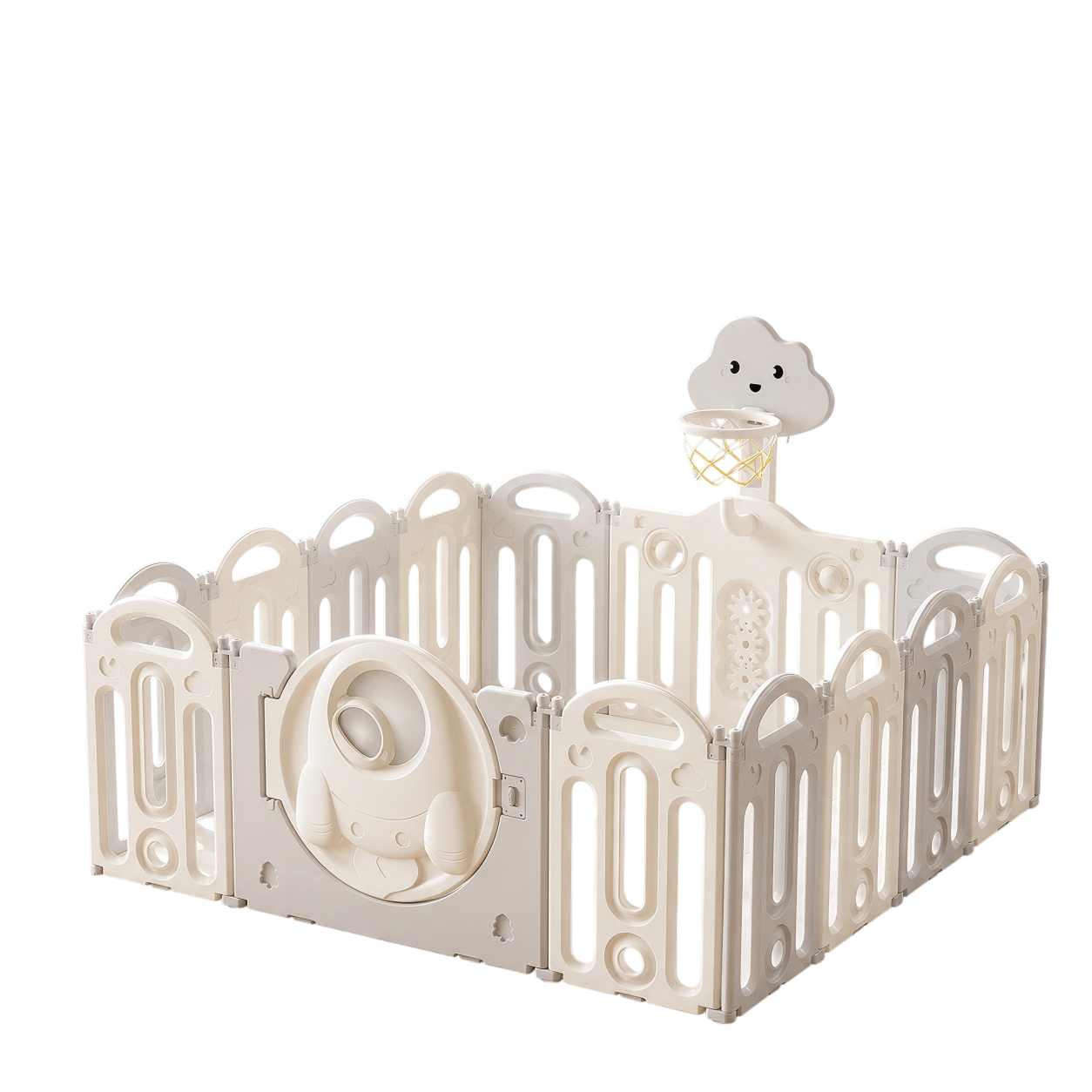 Corral para bebes Space Plegable Itsukids-0