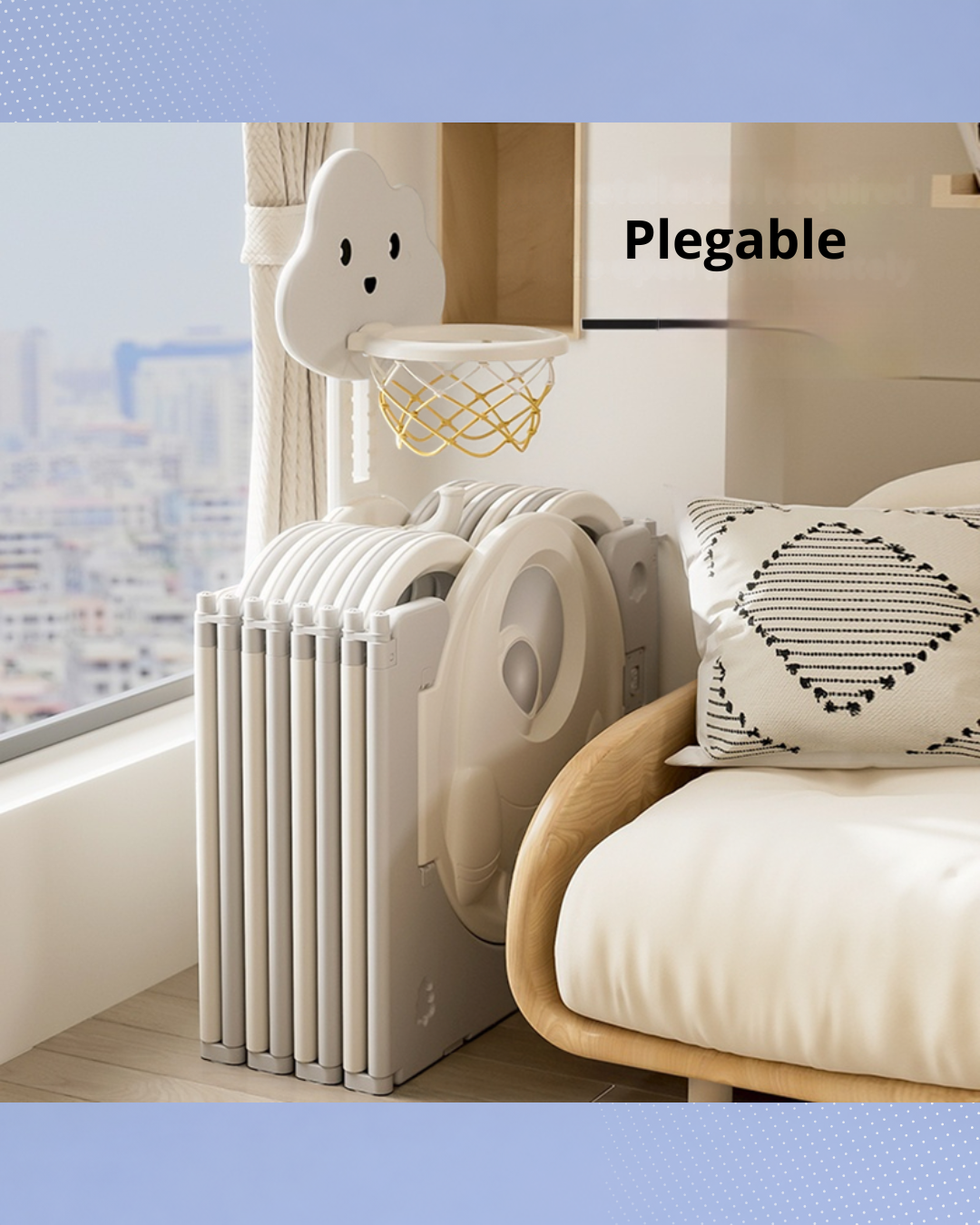 Corral para bebes Space Plegable Itsukids-2