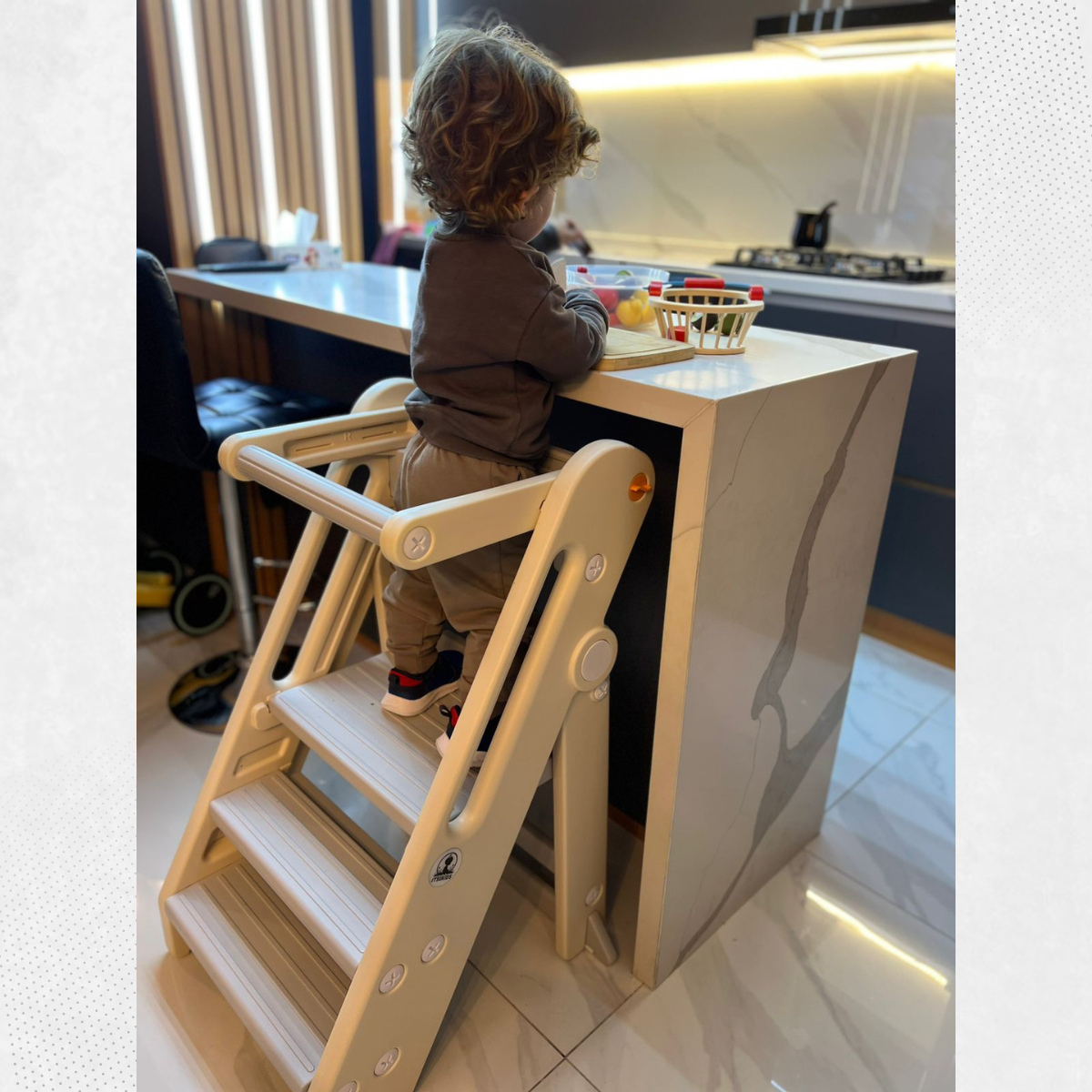 Torre de Aprendizaje Plegable Itsukids Standard (Montessori)-3