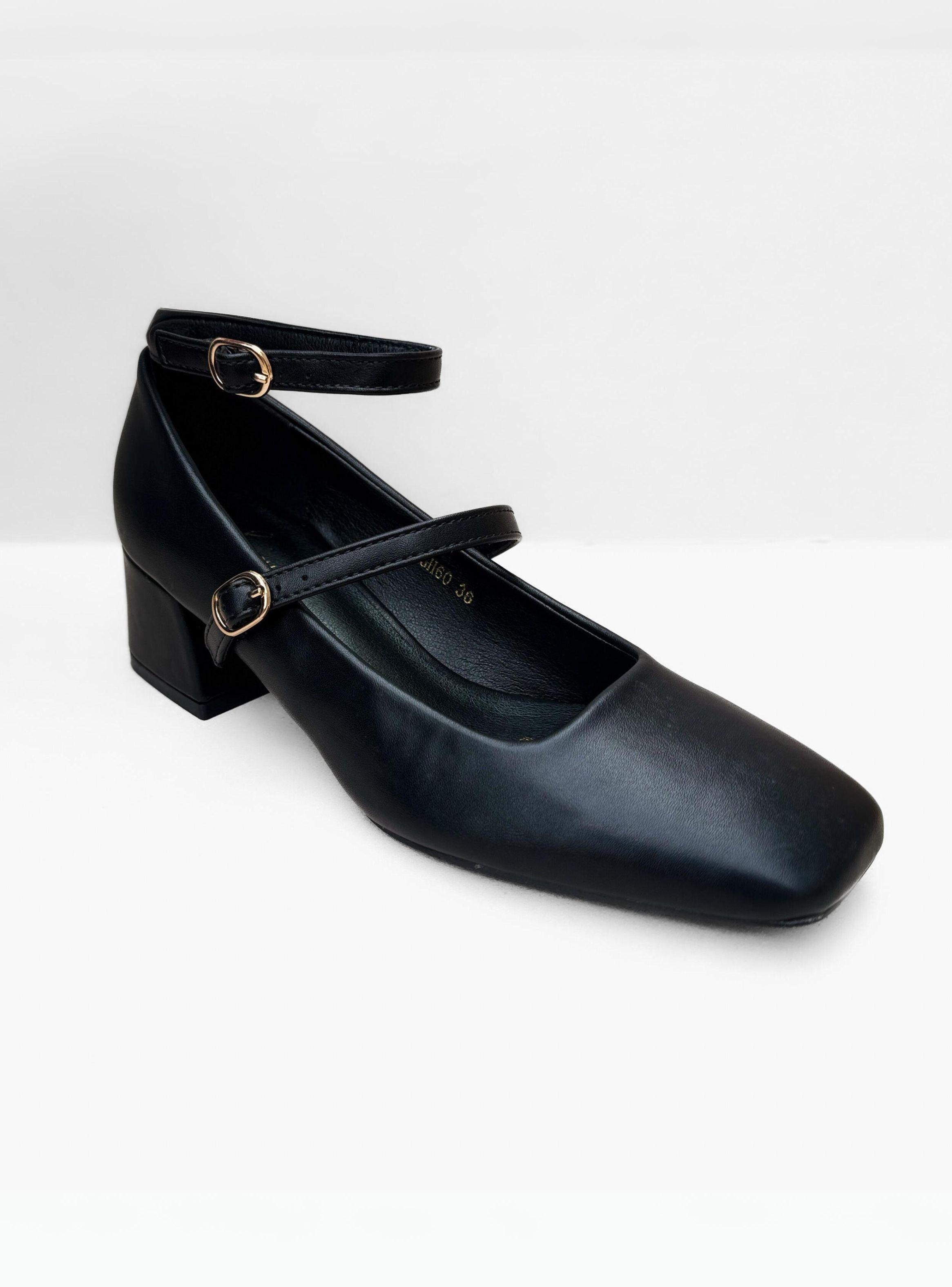 SANDALIA MUJER KAYLA NEGRO BELLA MODA-2