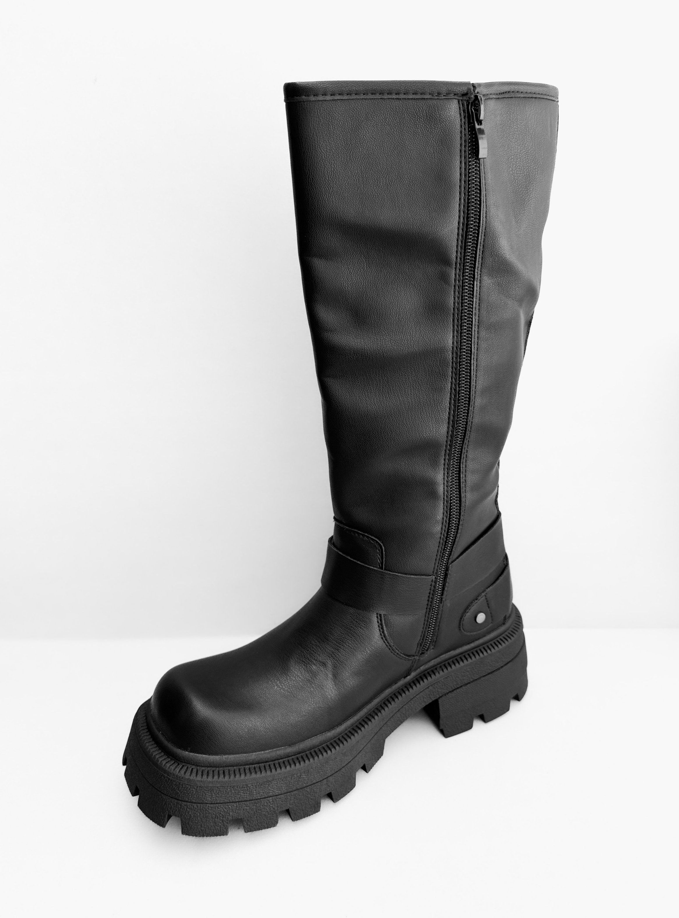 BOTA MUJER DEBORA NEGRO BELLA MODA-2