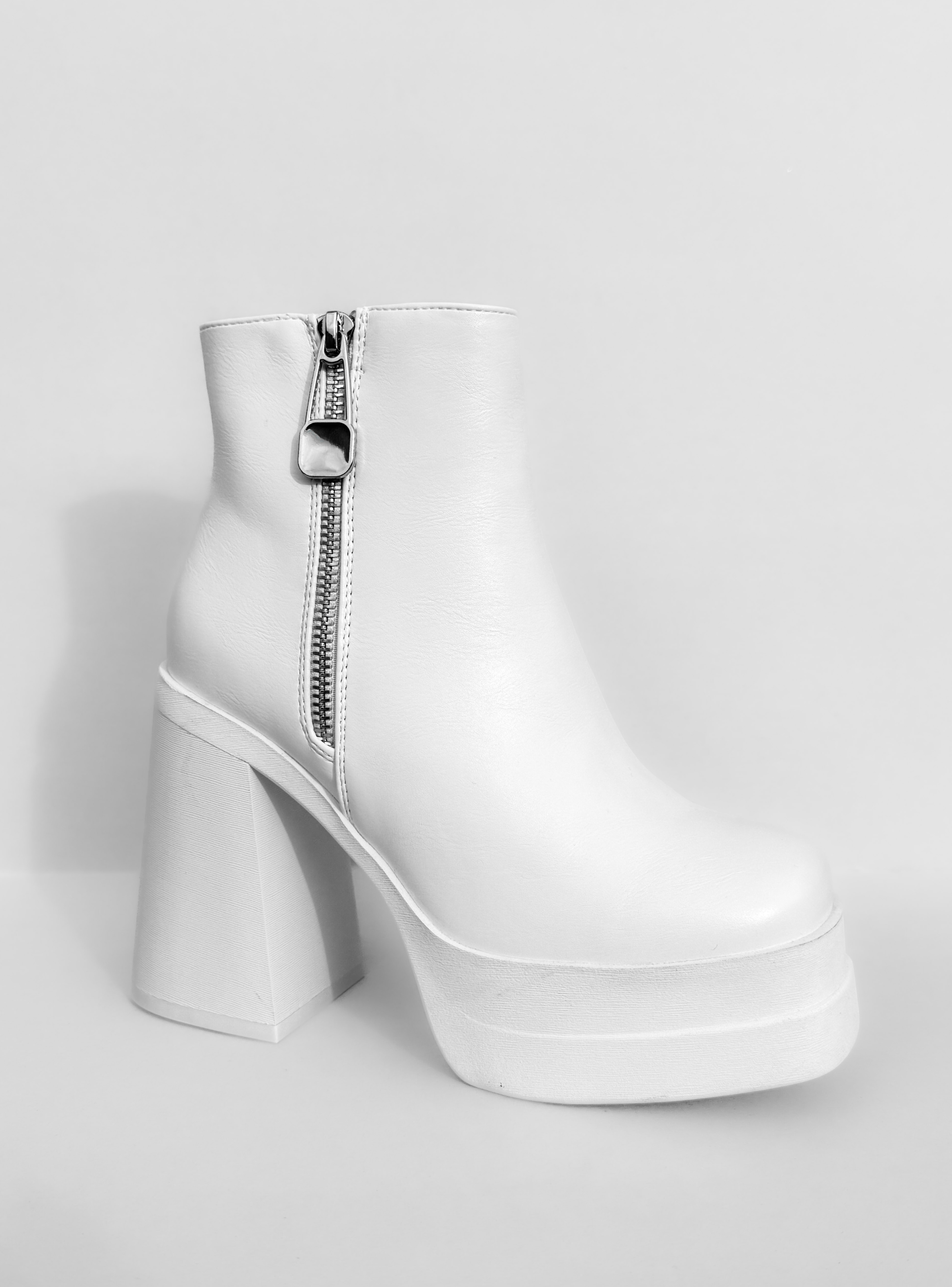 BOTIN PLATAFORMA MUJER TANIA BLANCO BELLA MODA-2