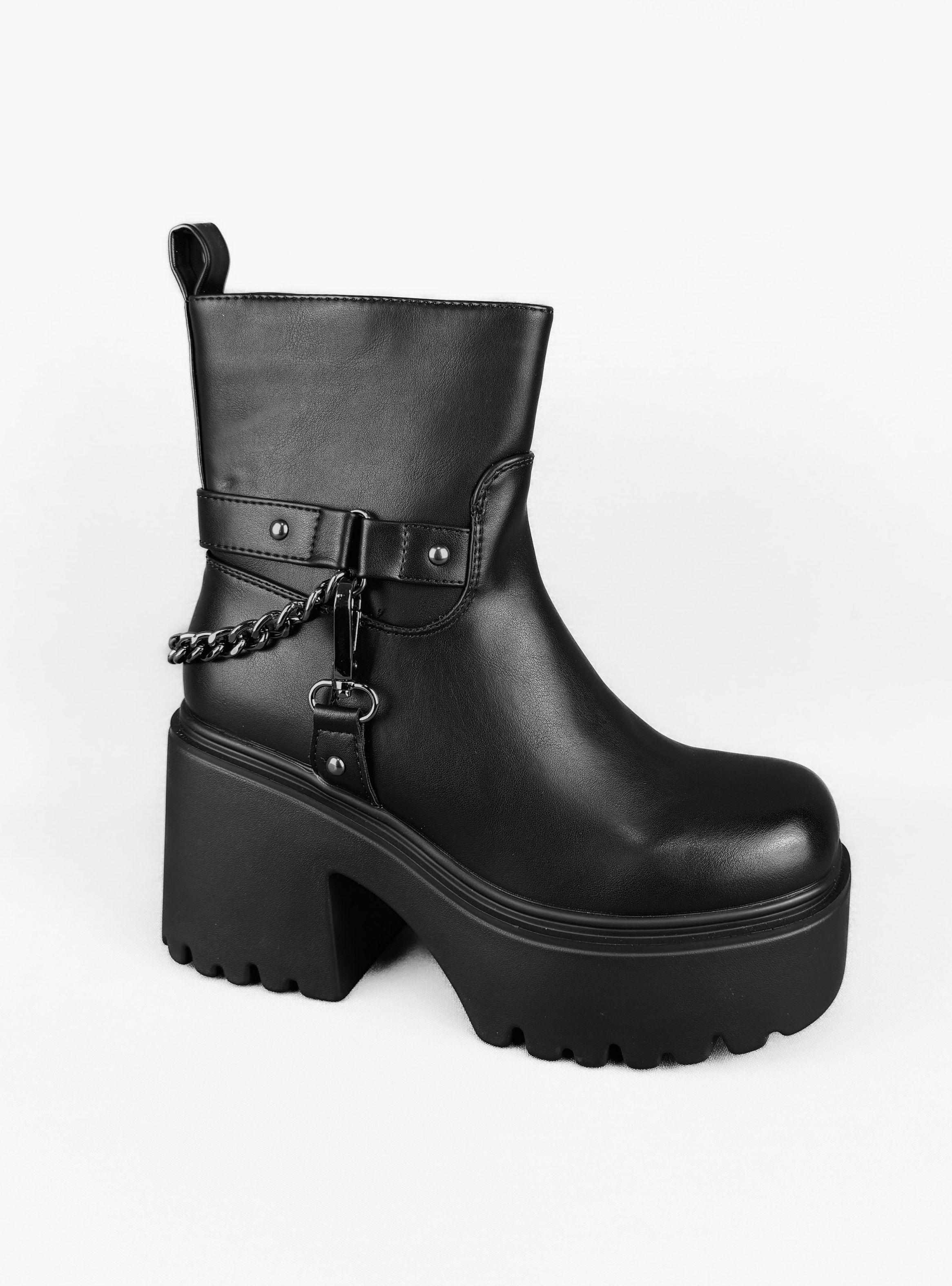 BOTIN MUJER AMIRA NEGRO BELLA MODA-2