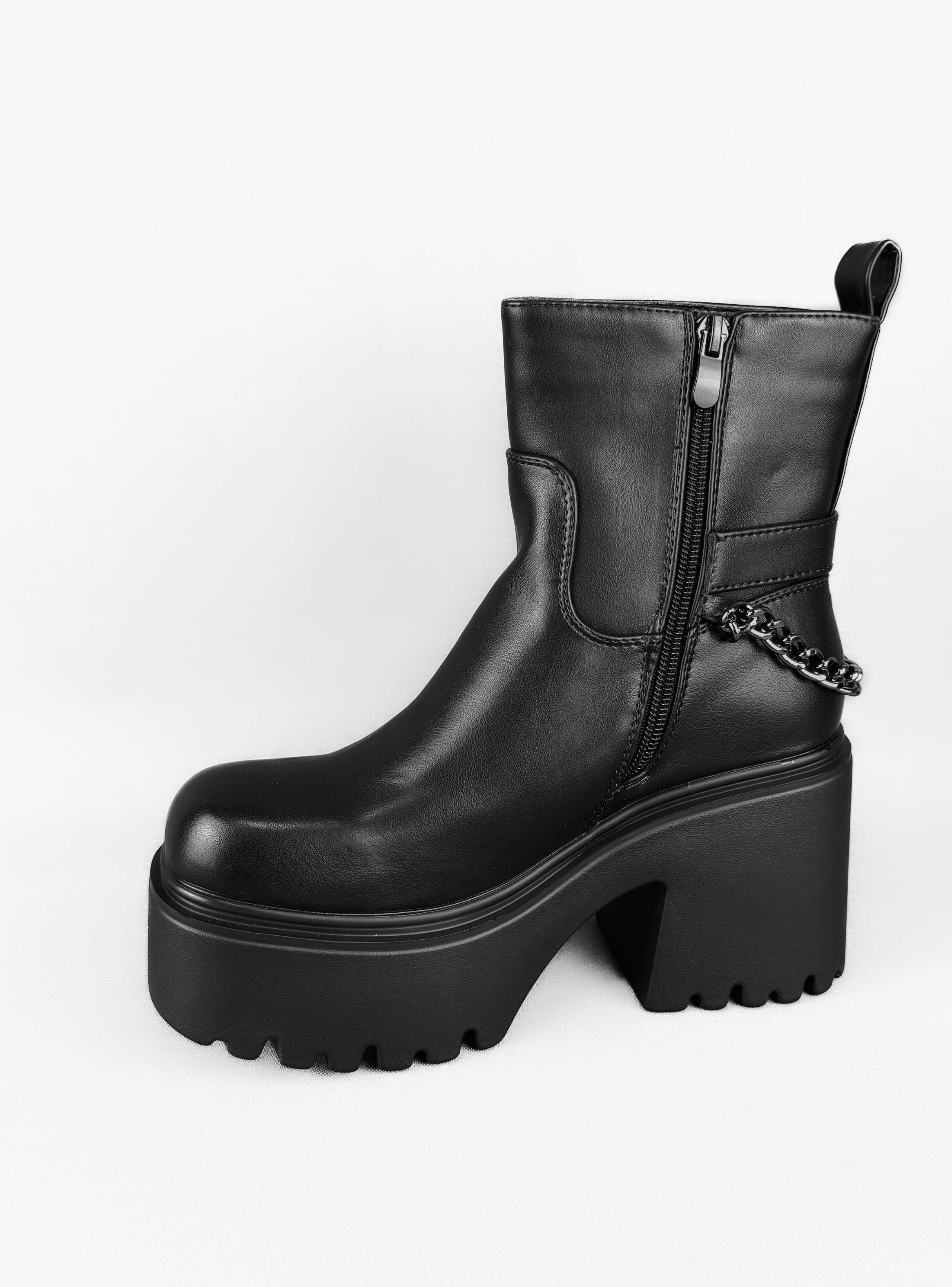BOTIN MUJER AMIRA NEGRO BELLA MODA-3