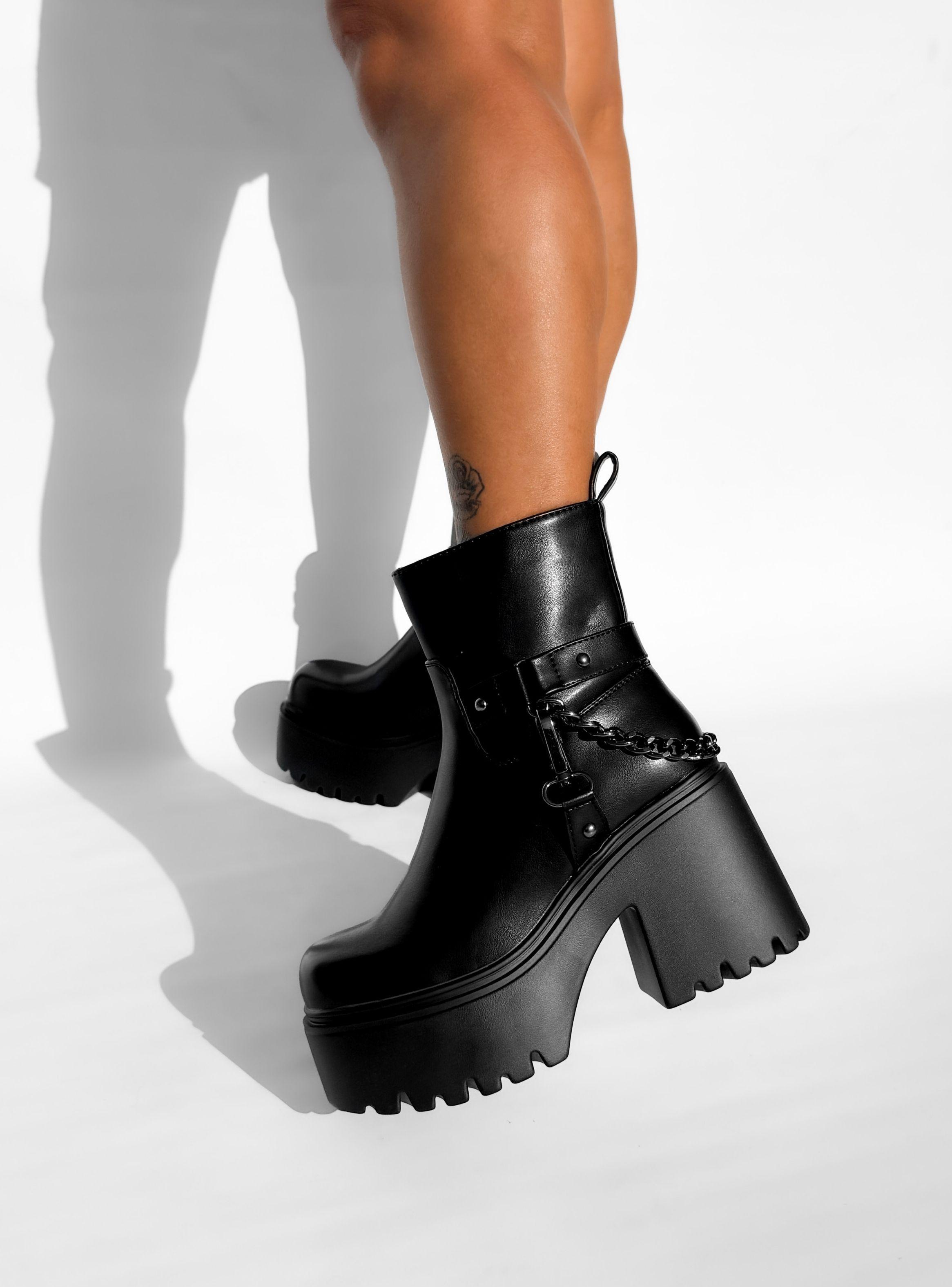 BOTIN MUJER AMIRA NEGRO BELLA MODA-6