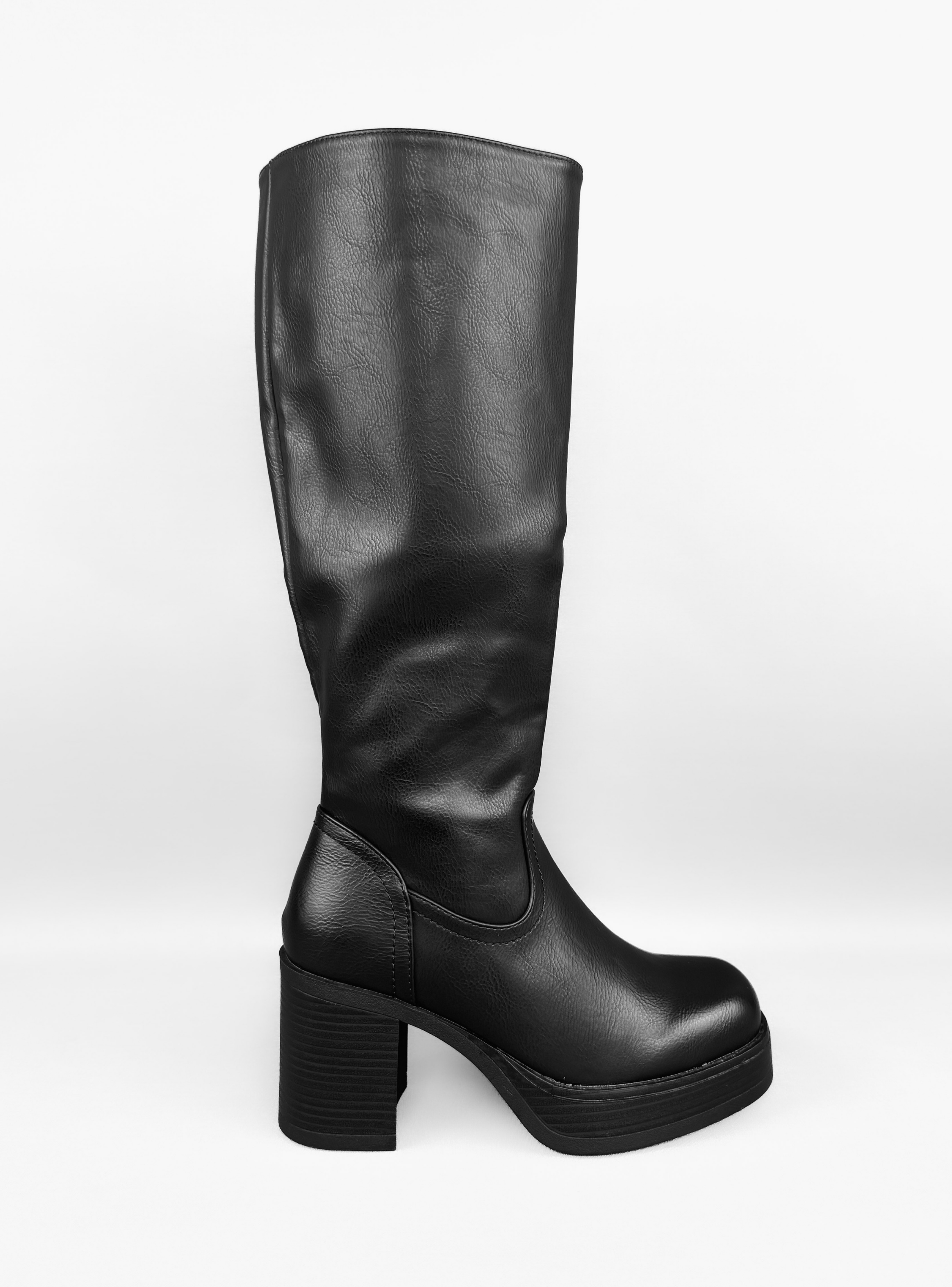 BOTA MUJER NAELI NEGRO BELLA MODA-0