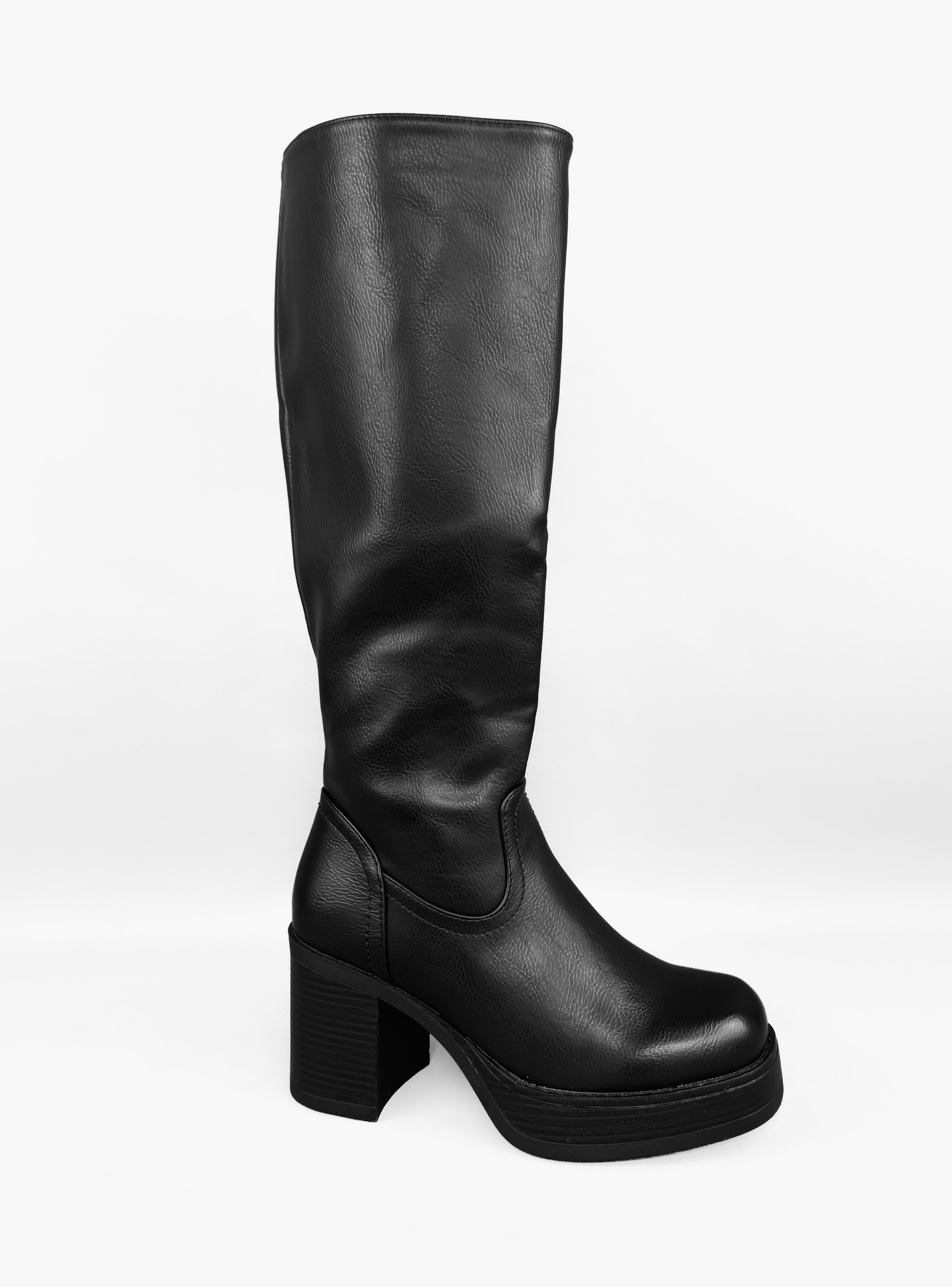 BOTA MUJER NAELI NEGRO BELLA MODA-2