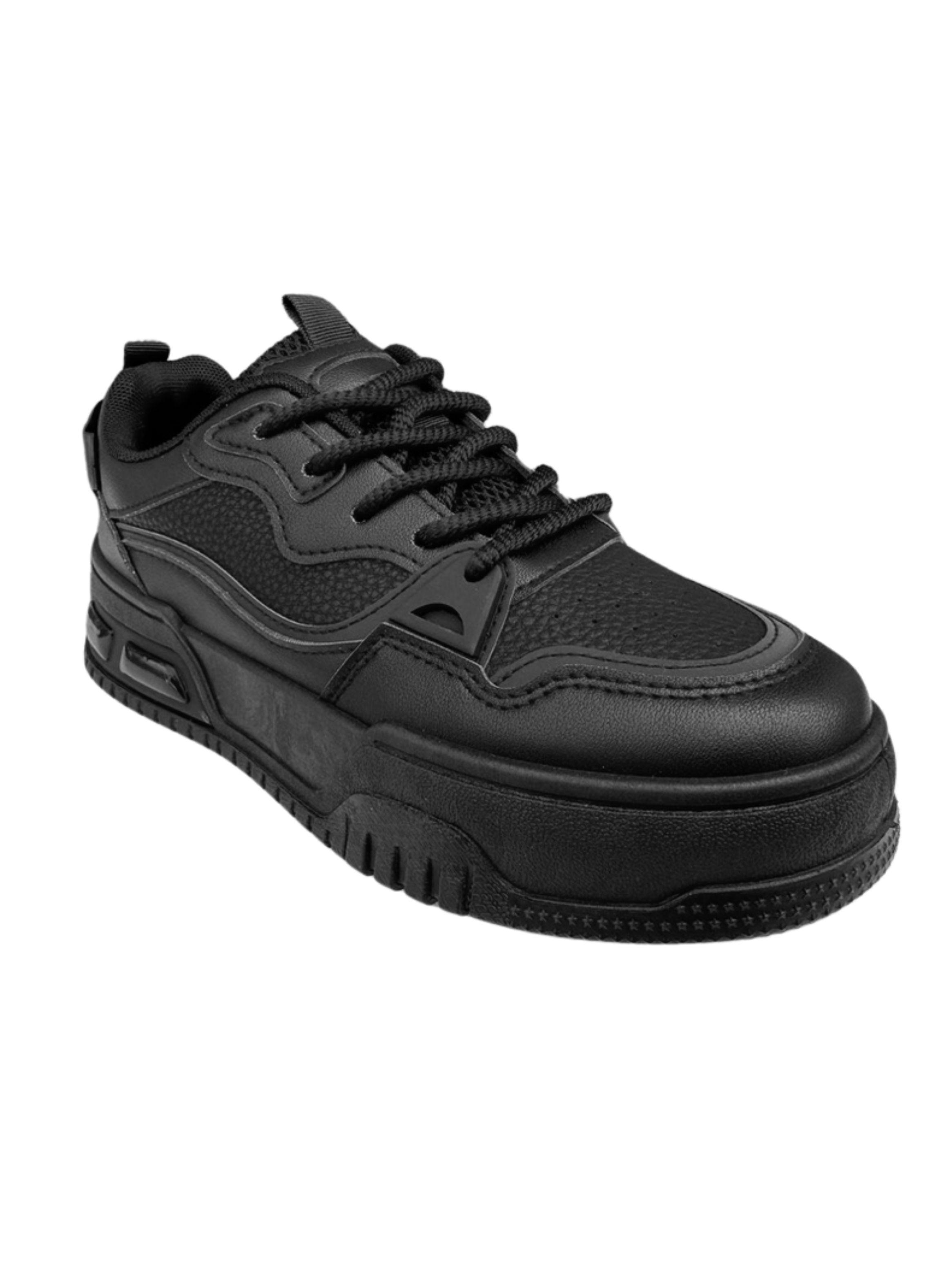 ZAPATILLA URBANA MUJER DEKA NEGRO BELLA MODA-2