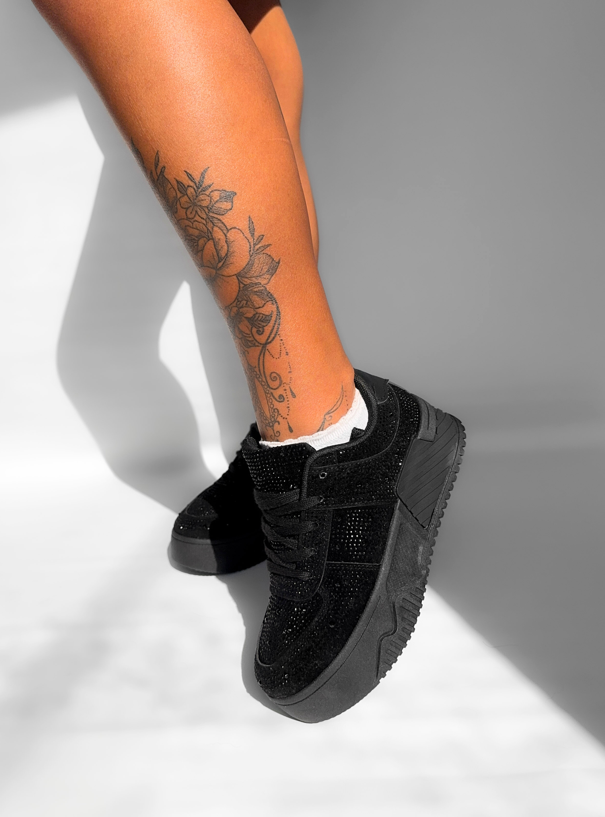 ZAPATILLA MUJER TESSA NEGRO BELLA MODA-6