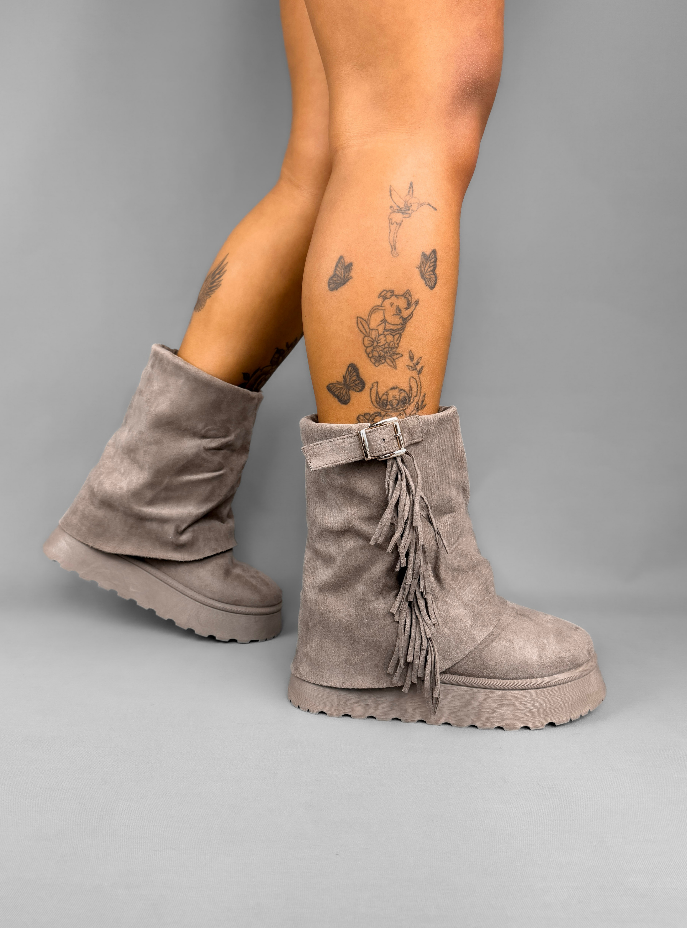 PANTUBOTA MUJER MAELA KHAKI BELLA MODA-5