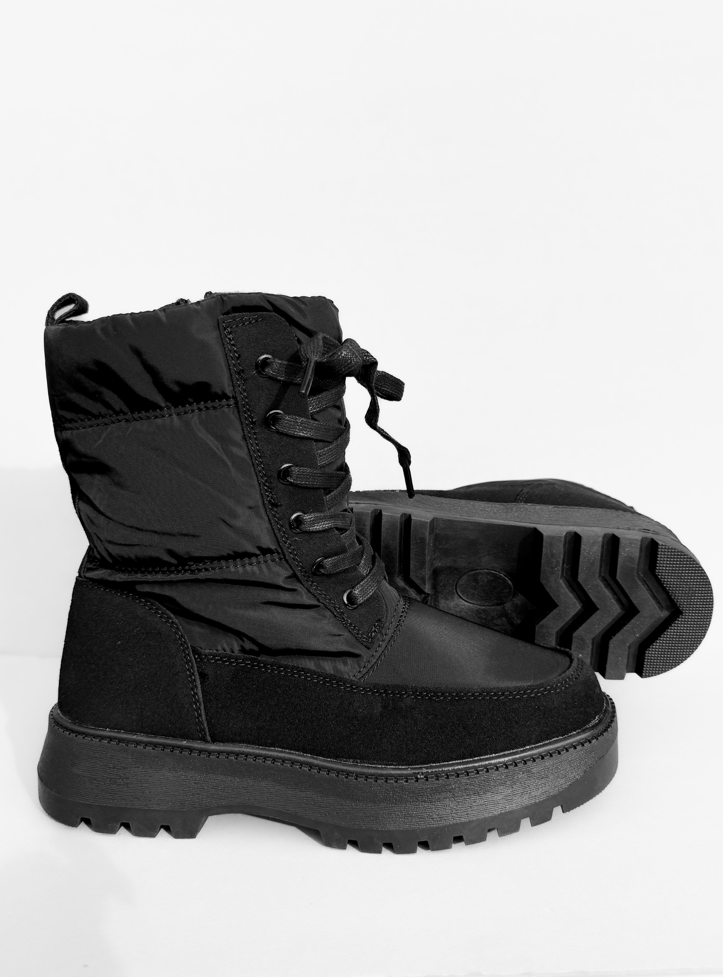 BOTIN IMPERMIABLE CHIPORRO MUJER KALA NEGRO BELLA MODA-3