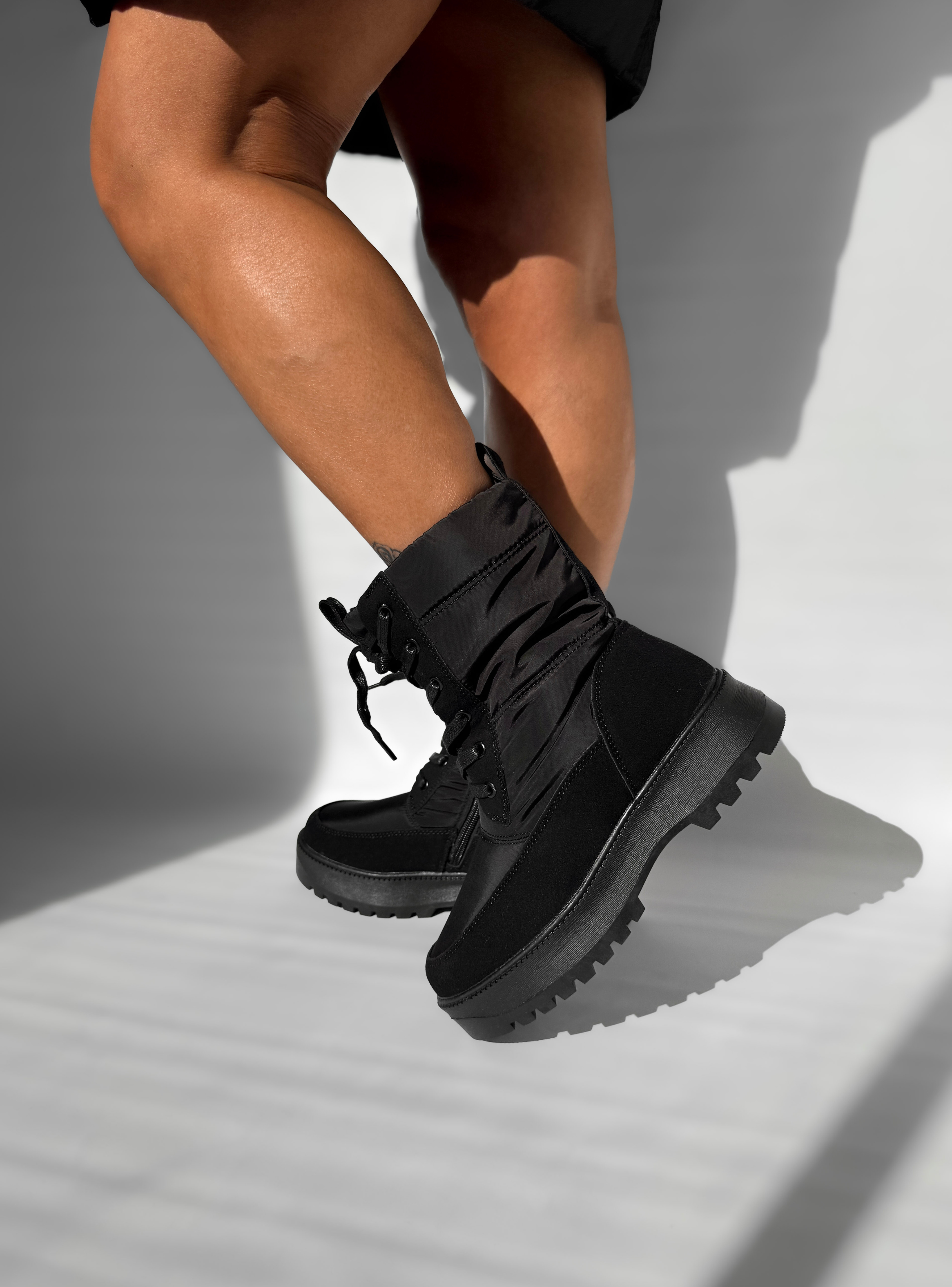 BOTIN IMPERMIABLE CHIPORRO MUJER KALA NEGRO BELLA MODA-6