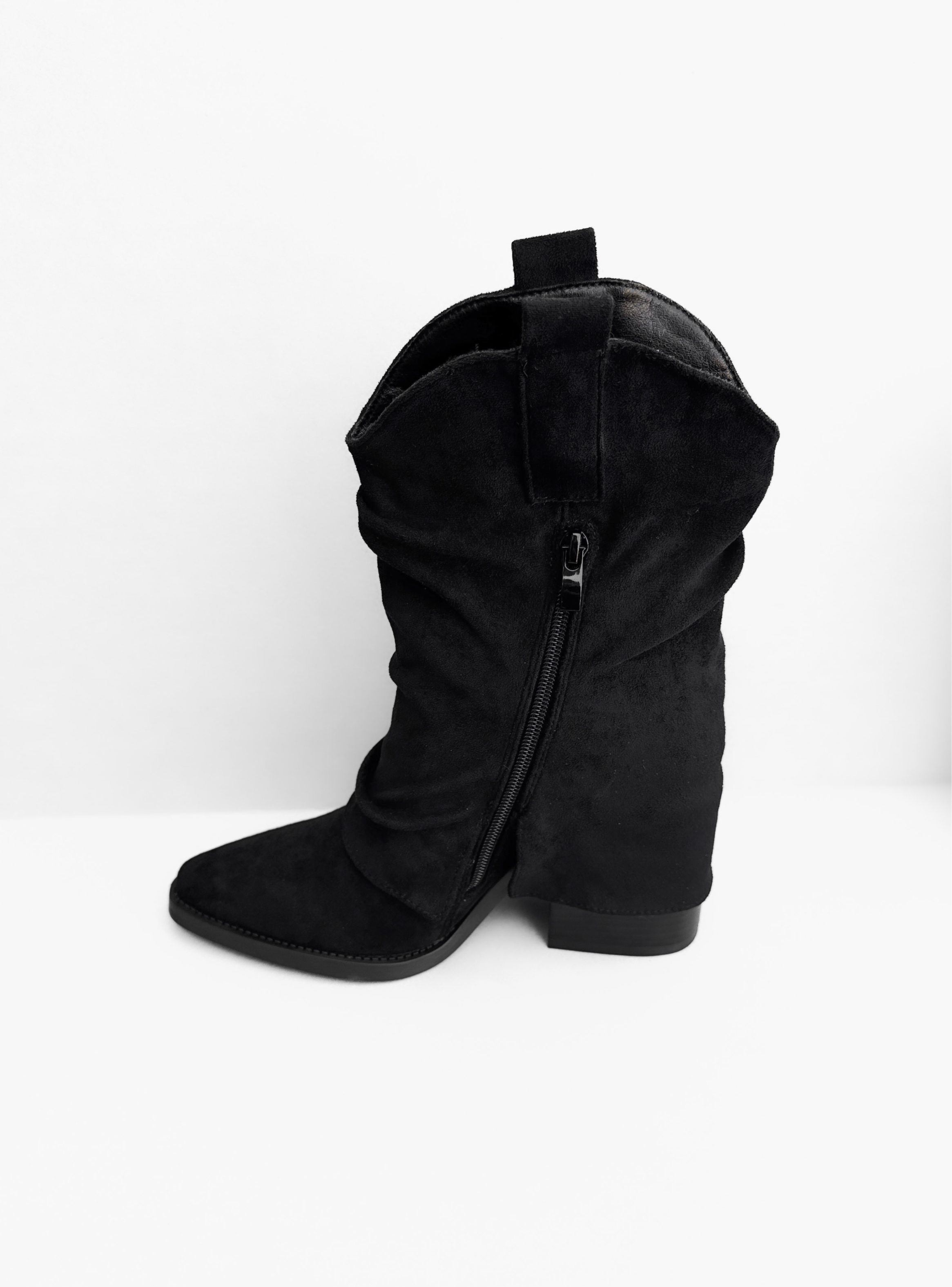 BOTIN MUJER KEYLA NEGRO BELLA MODA-1