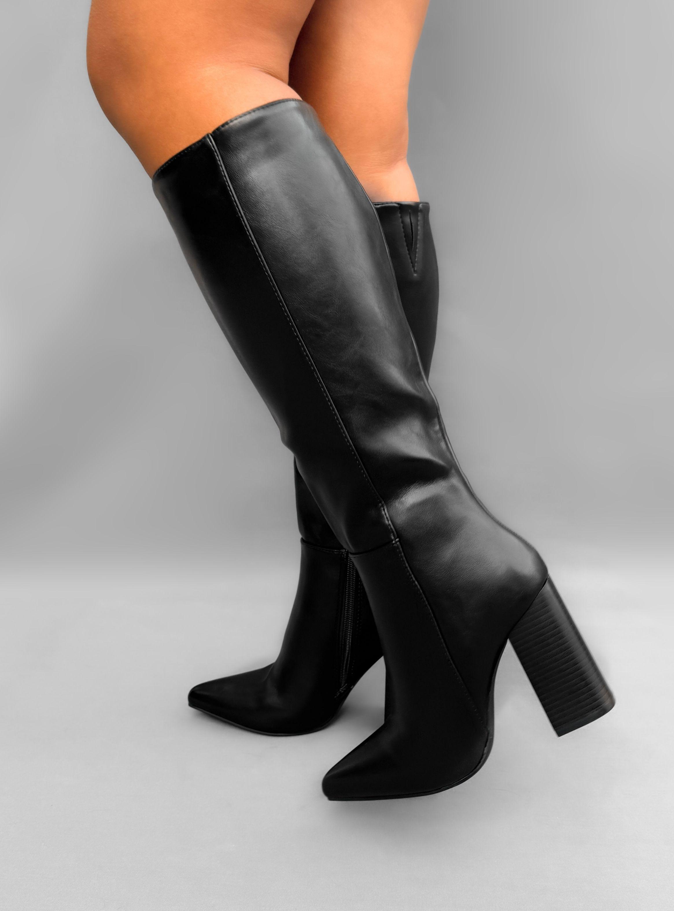 BOTA MUJER IANA NEGRO BELLA MODA-4