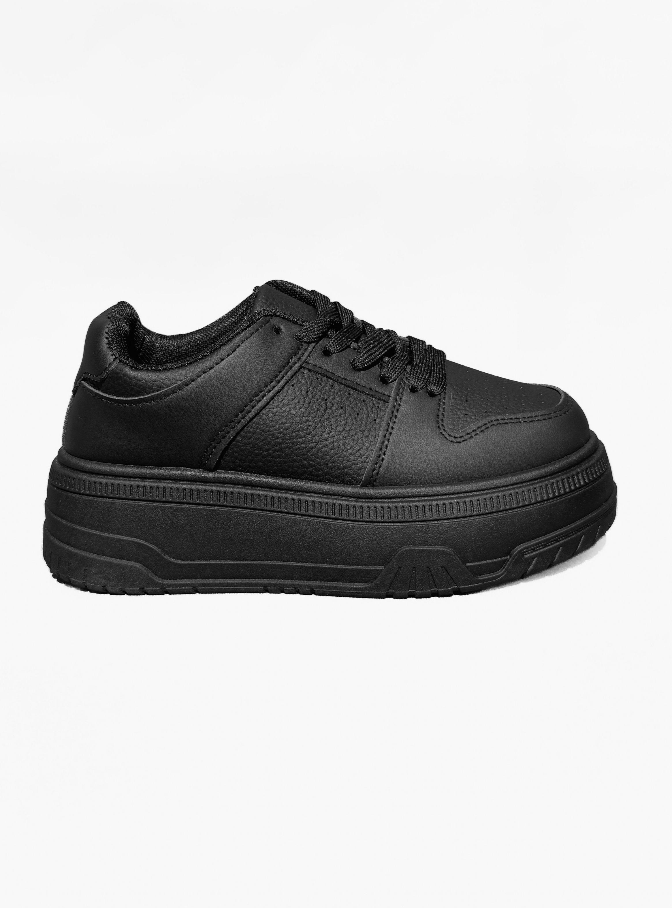 ZAPATILLA MUJER FABI NEGRO BELLA MODA-0