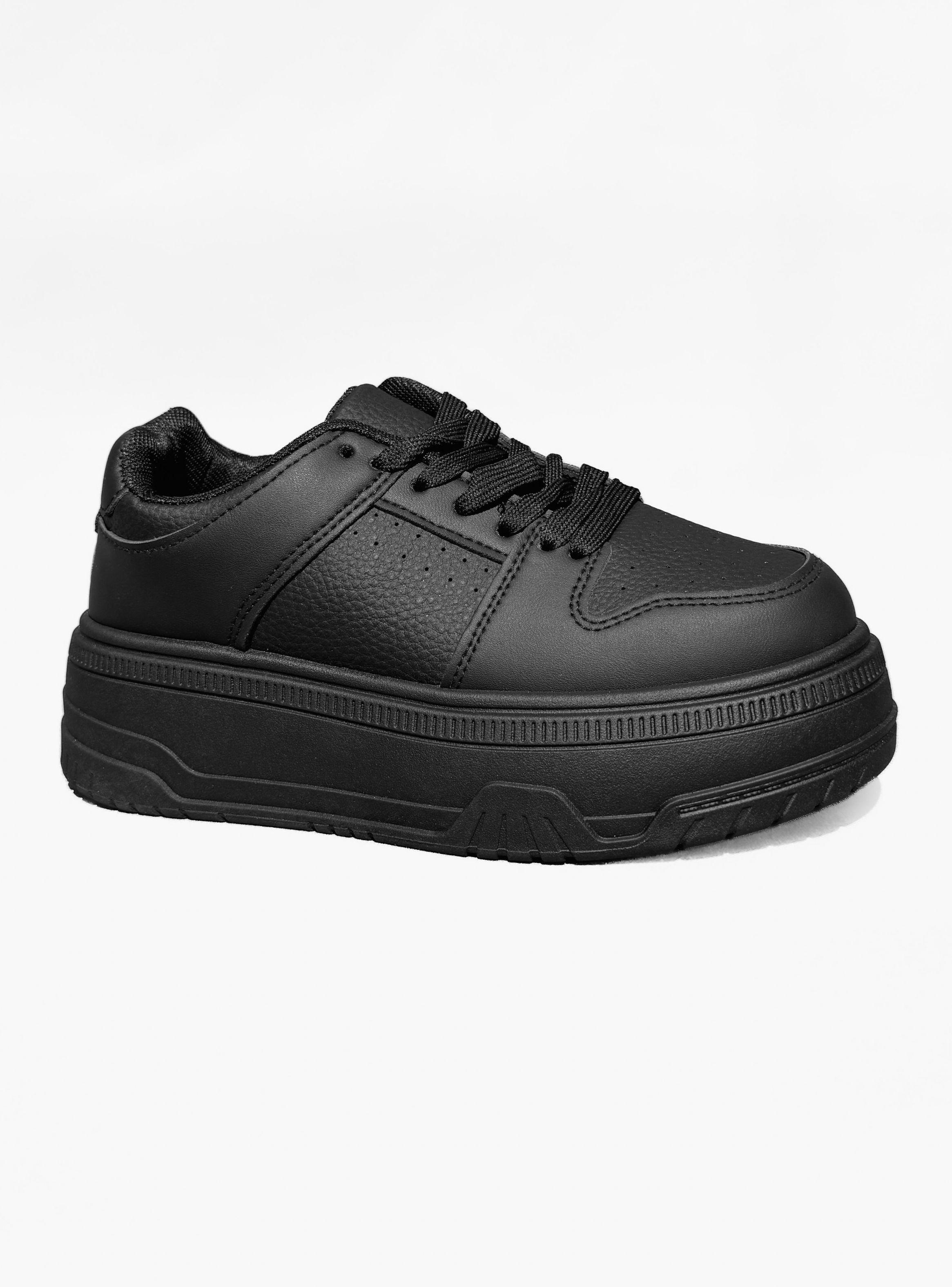 ZAPATILLA MUJER FABI NEGRO BELLA MODA-2
