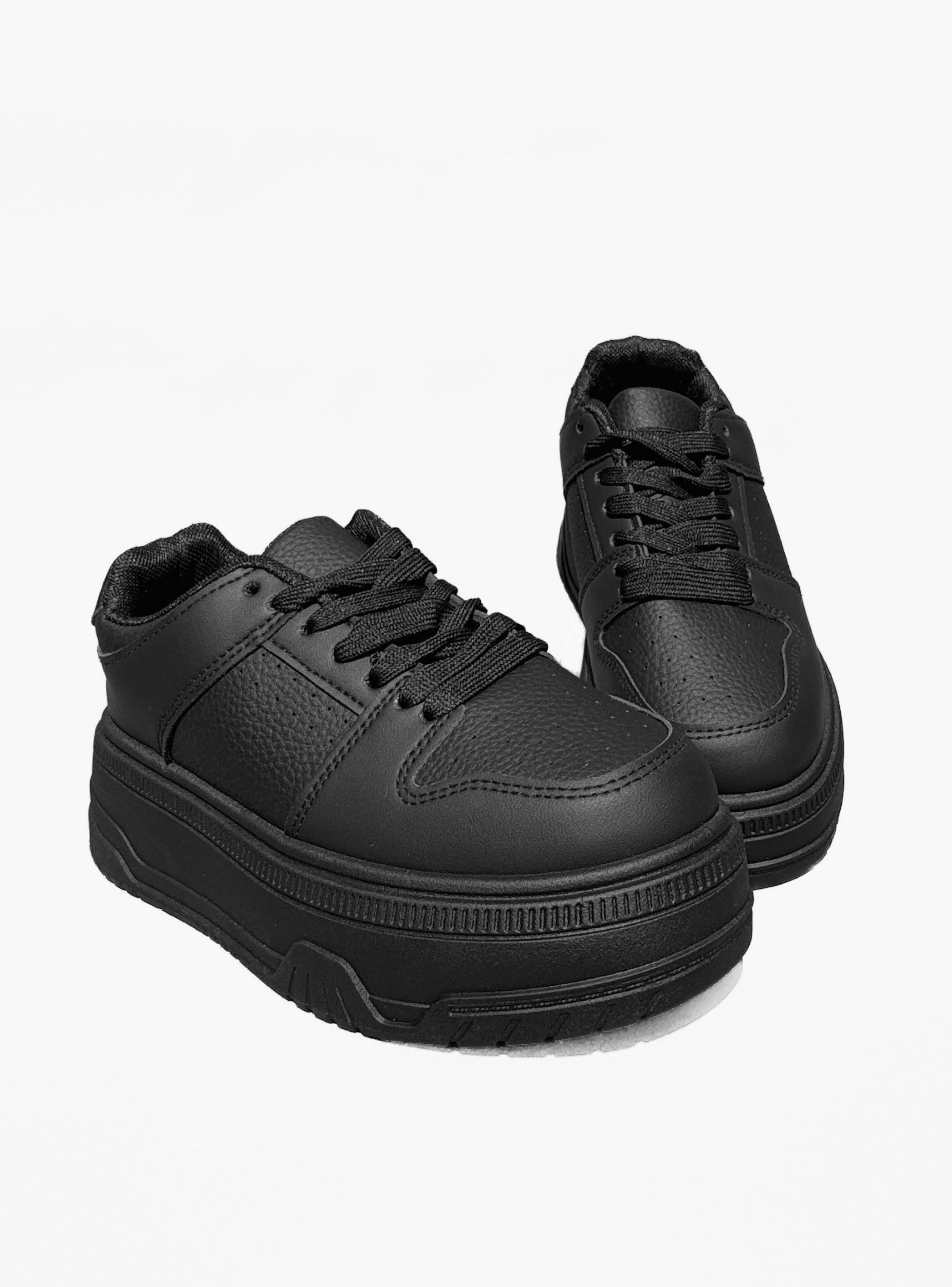 ZAPATILLA MUJER FABI NEGRO BELLA MODA-6