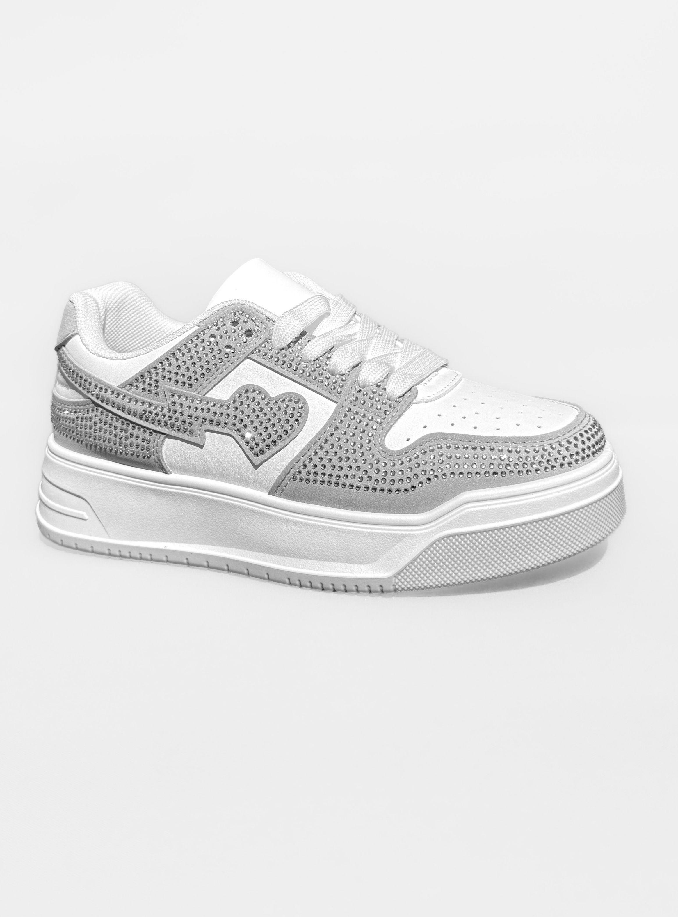 ZAPATILLA MUJER FADIA GRIS BELLA MODA-2