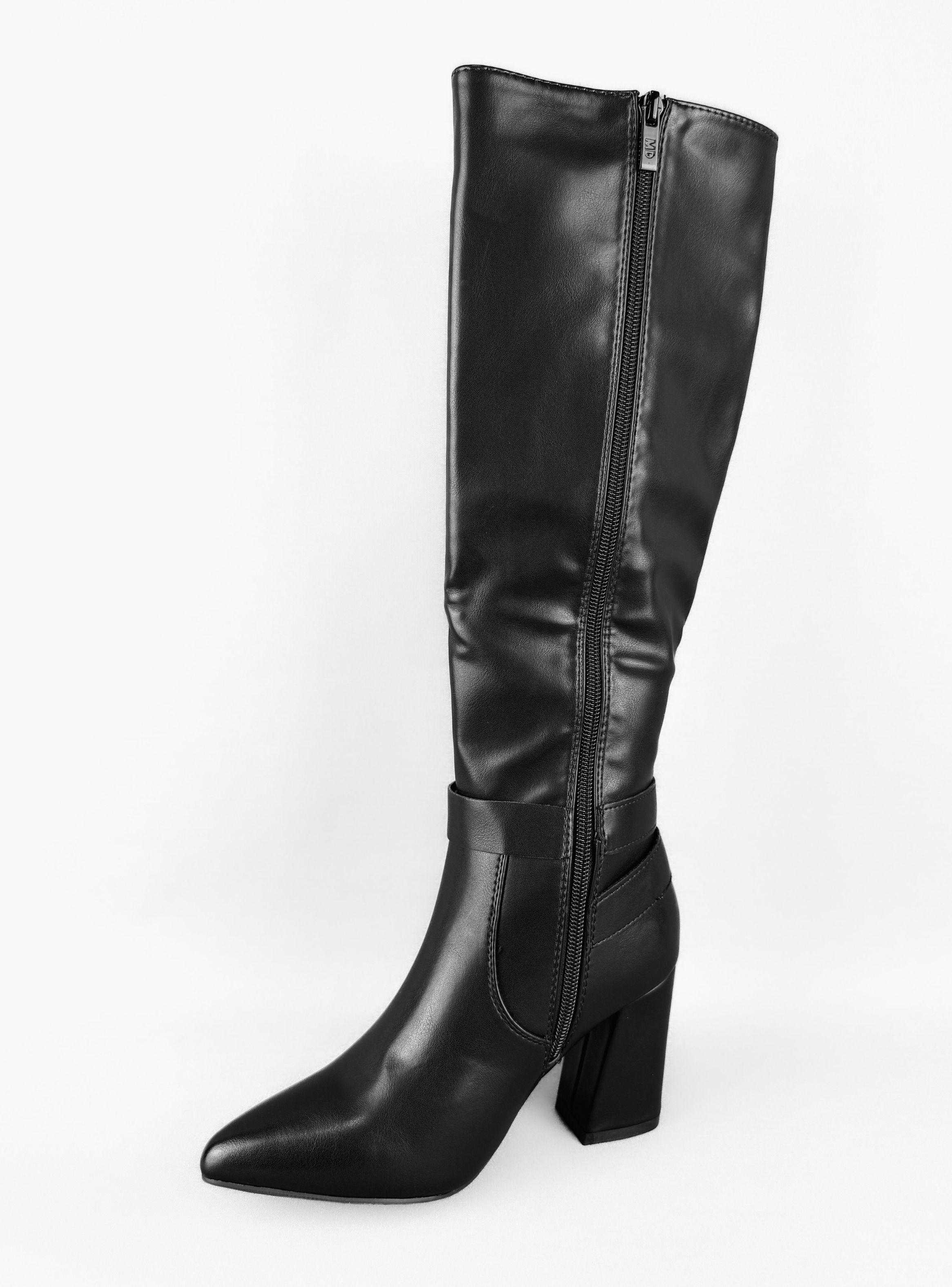 BOTA MUJER CALIA NEGRO BELLA MODA-3
