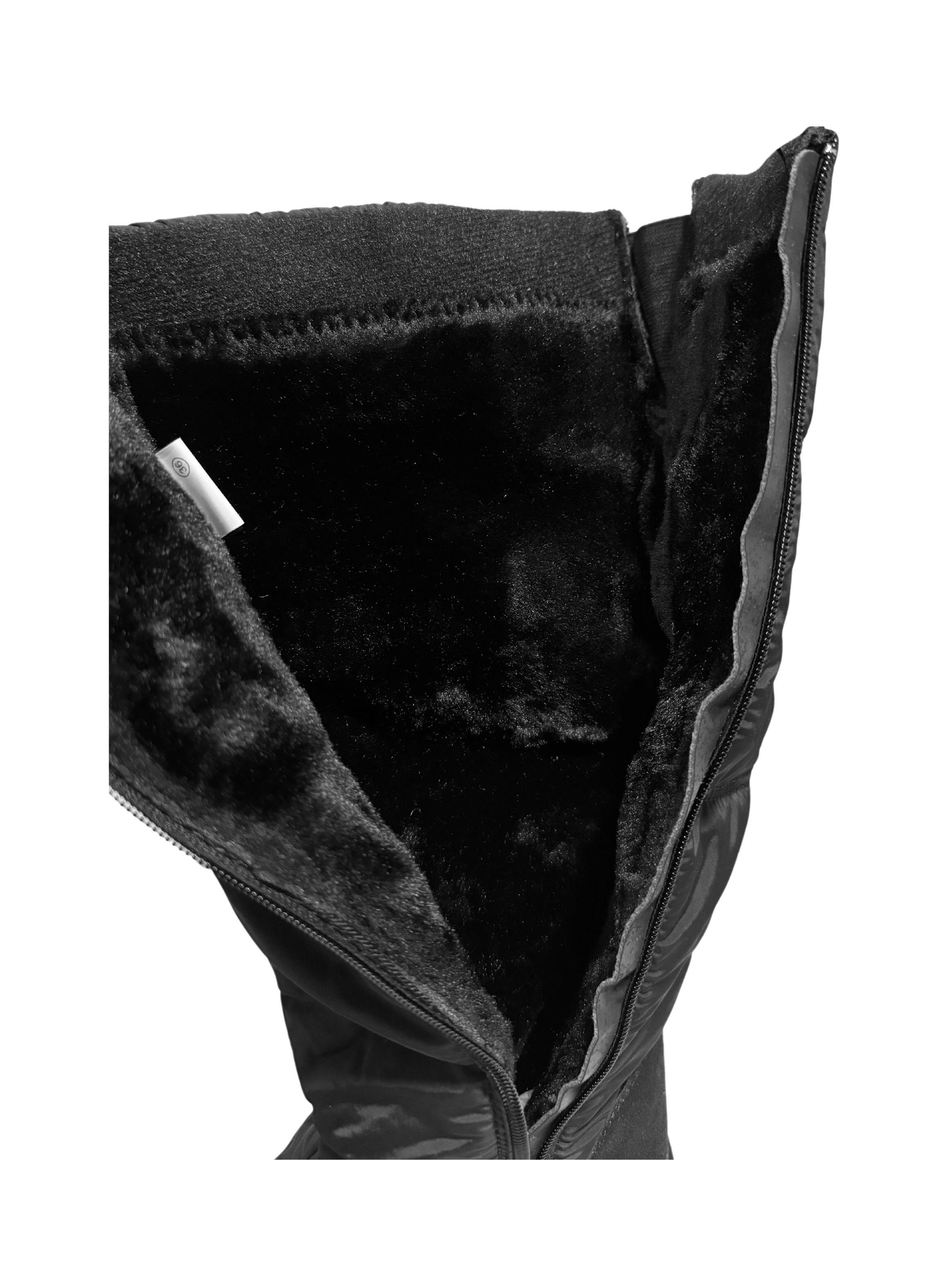 BOTA IMPERMIABLE CHIPORRO MUJER SKY NEGRO BELLA MODA-5