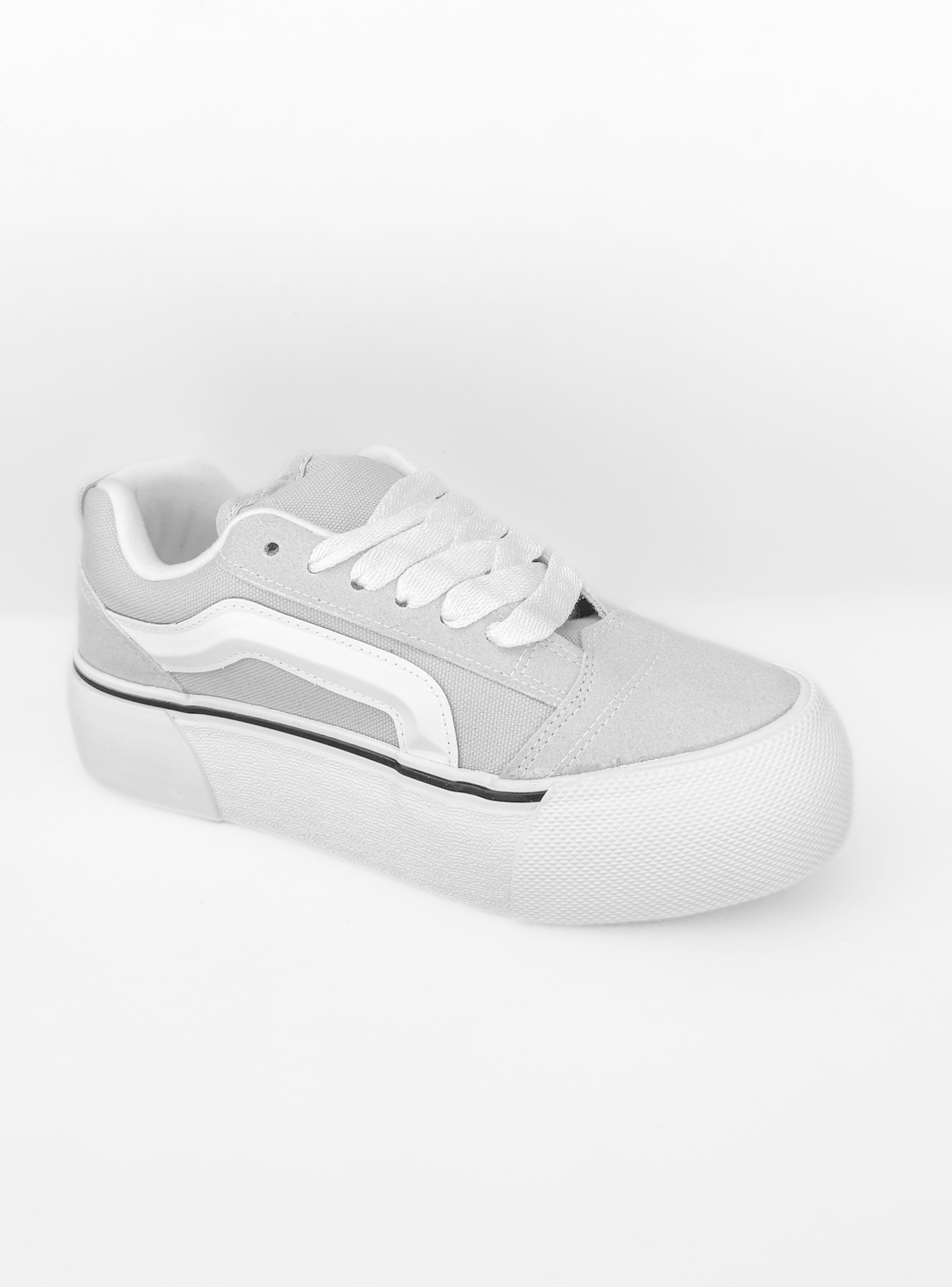 ZAPATILLA MUJER TAYRA GRIS BELLA MODA-2