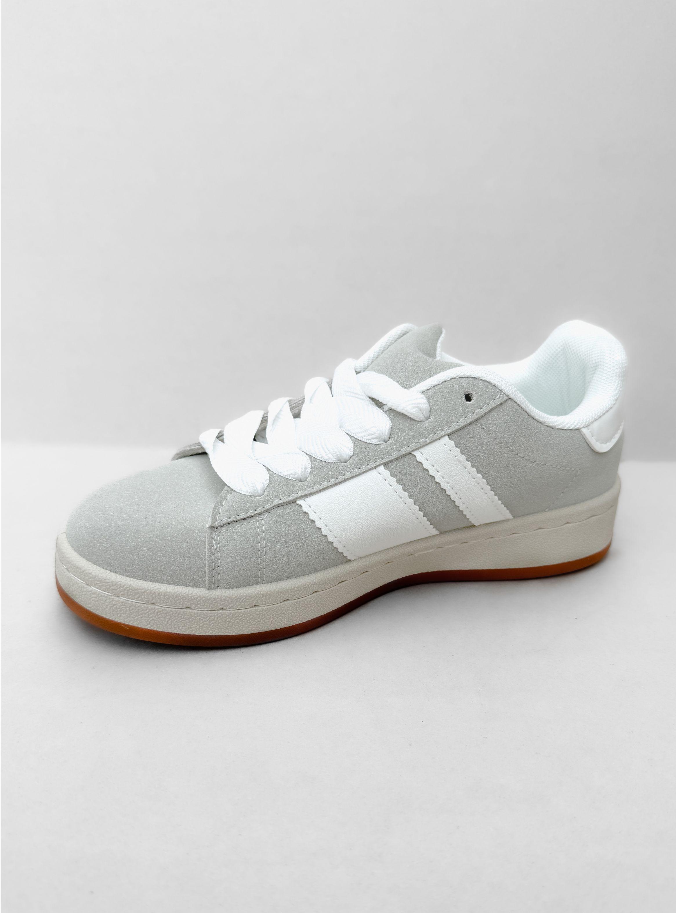 ZAPATILLA MUJER BADIA GRIS BELLA MODA-3