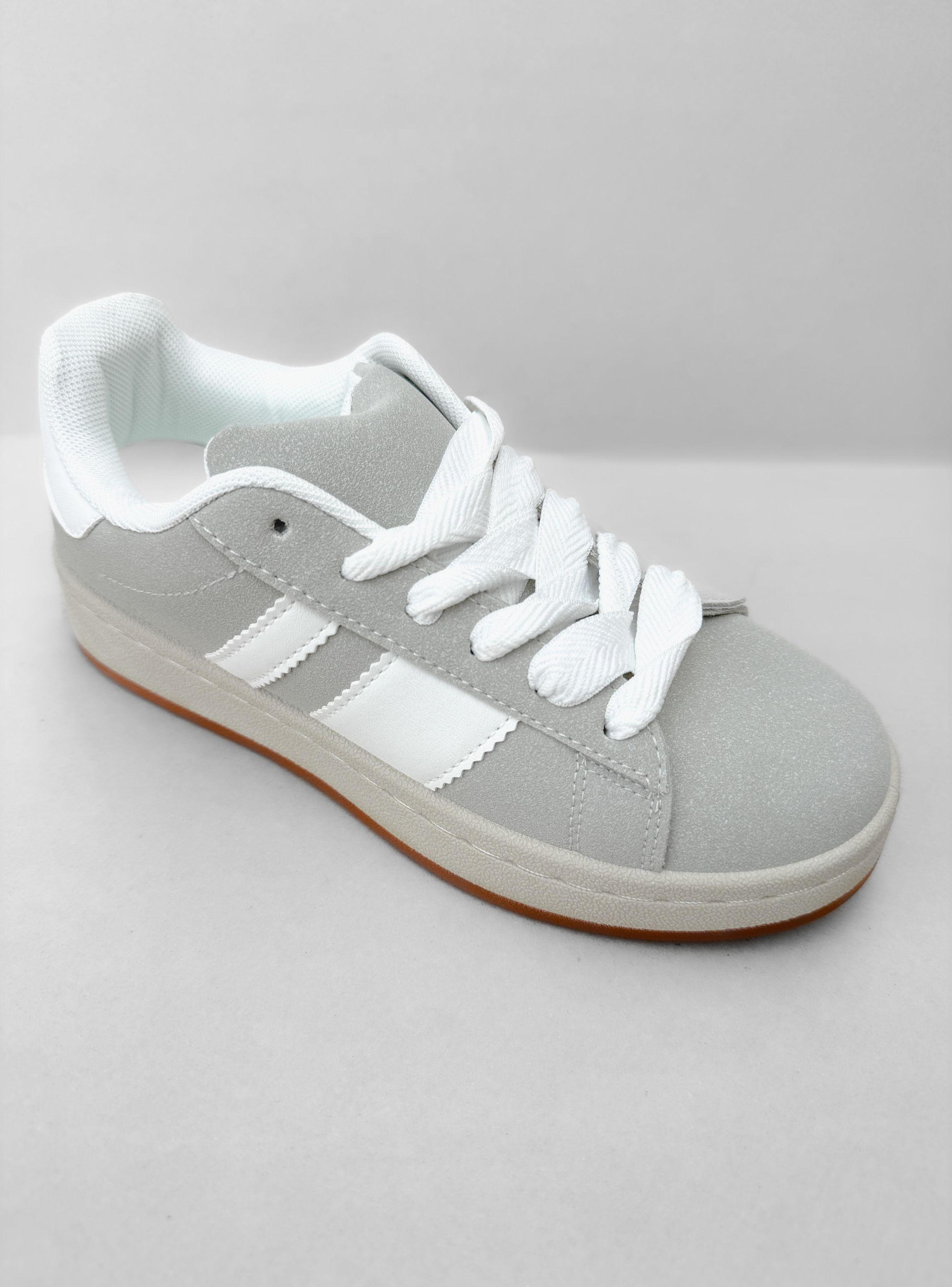 ZAPATILLA MUJER BADIA GRIS BELLA MODA-4