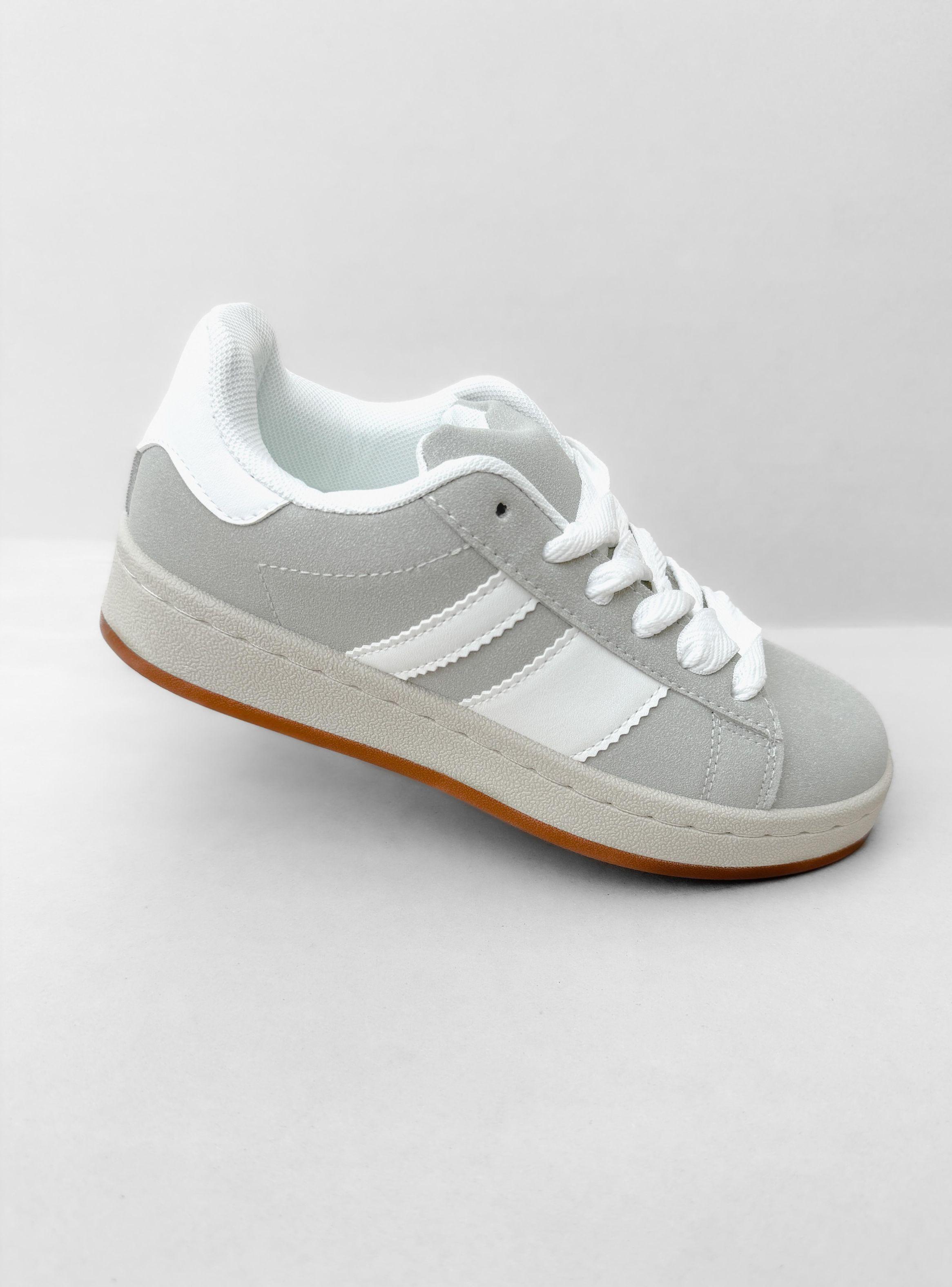ZAPATILLA MUJER BADIA GRIS BELLA MODA-5