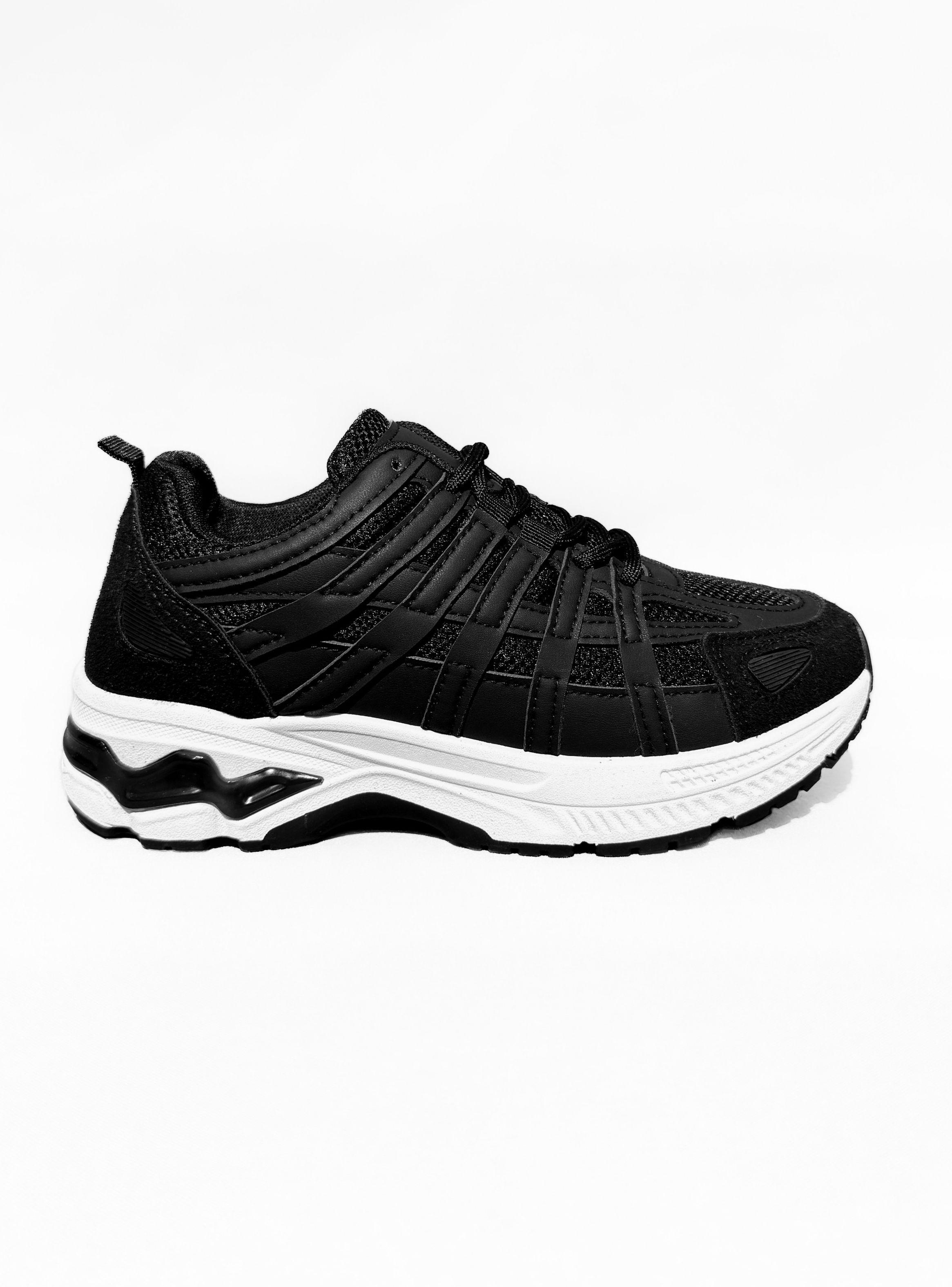 ZAPATILLA MUJER NUMA NEGRO BELLA MODA-0