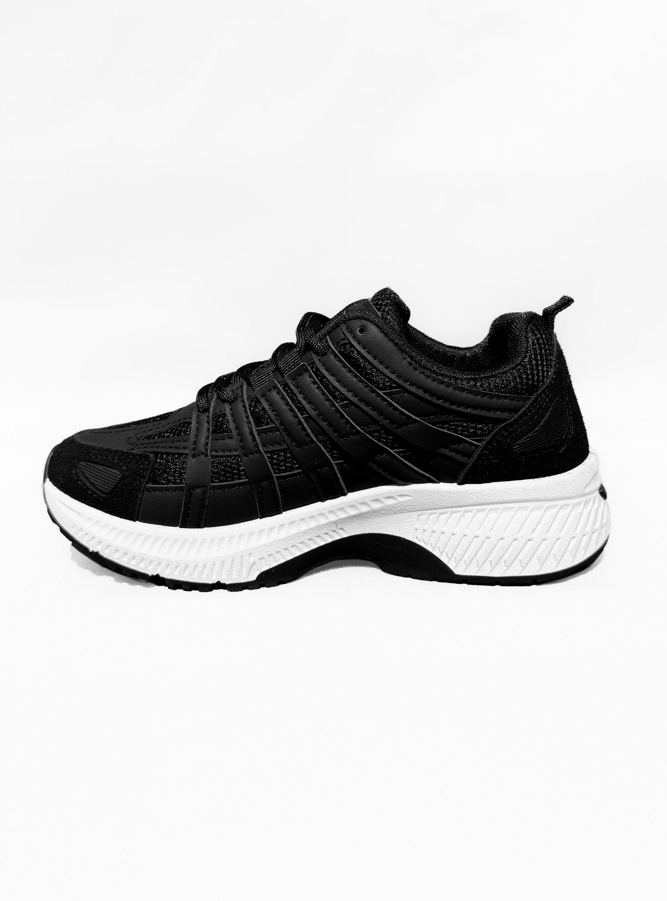 ZAPATILLA MUJER NUMA NEGRO BELLA MODA-1