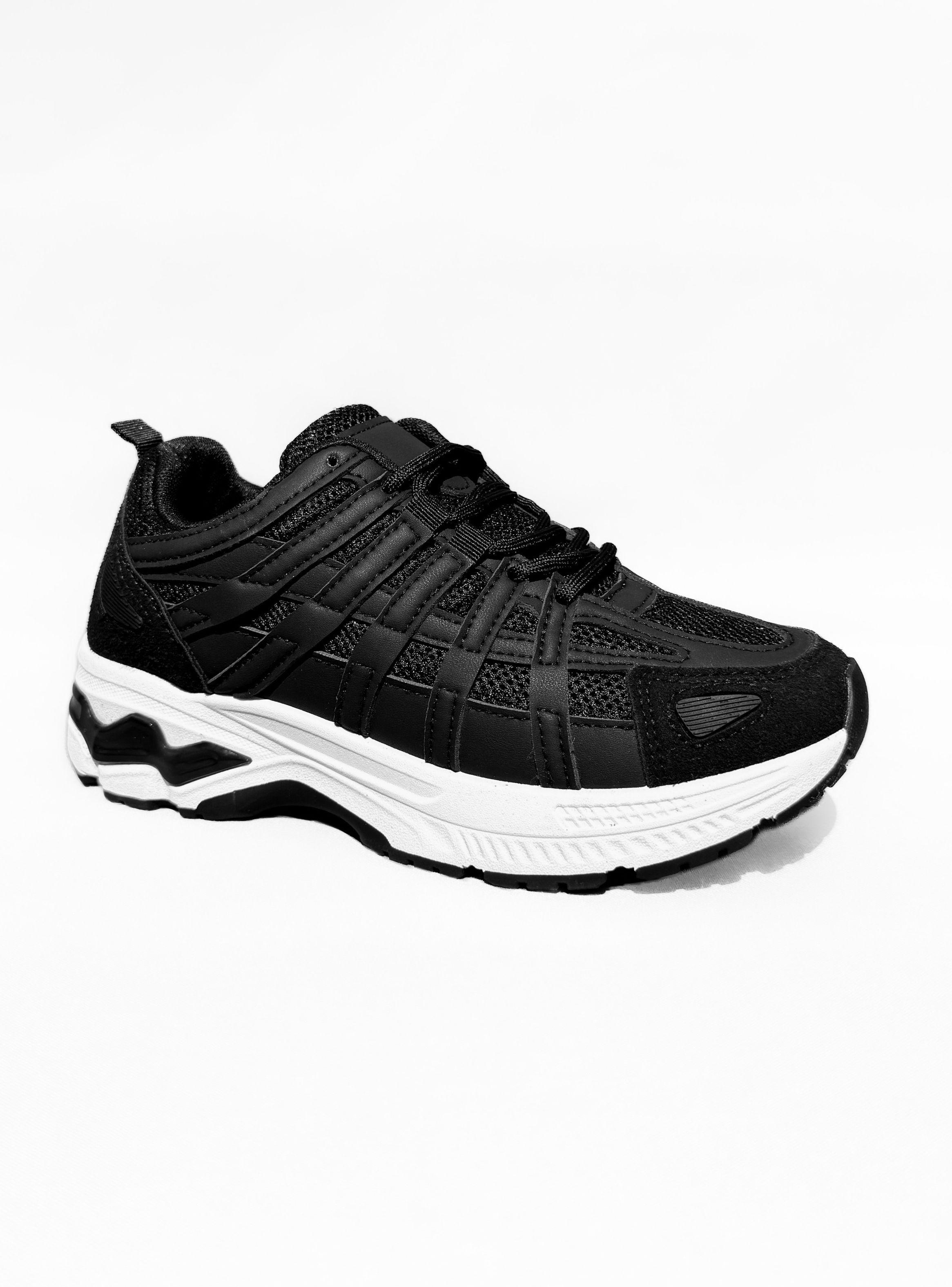 ZAPATILLA MUJER NUMA NEGRO BELLA MODA-2
