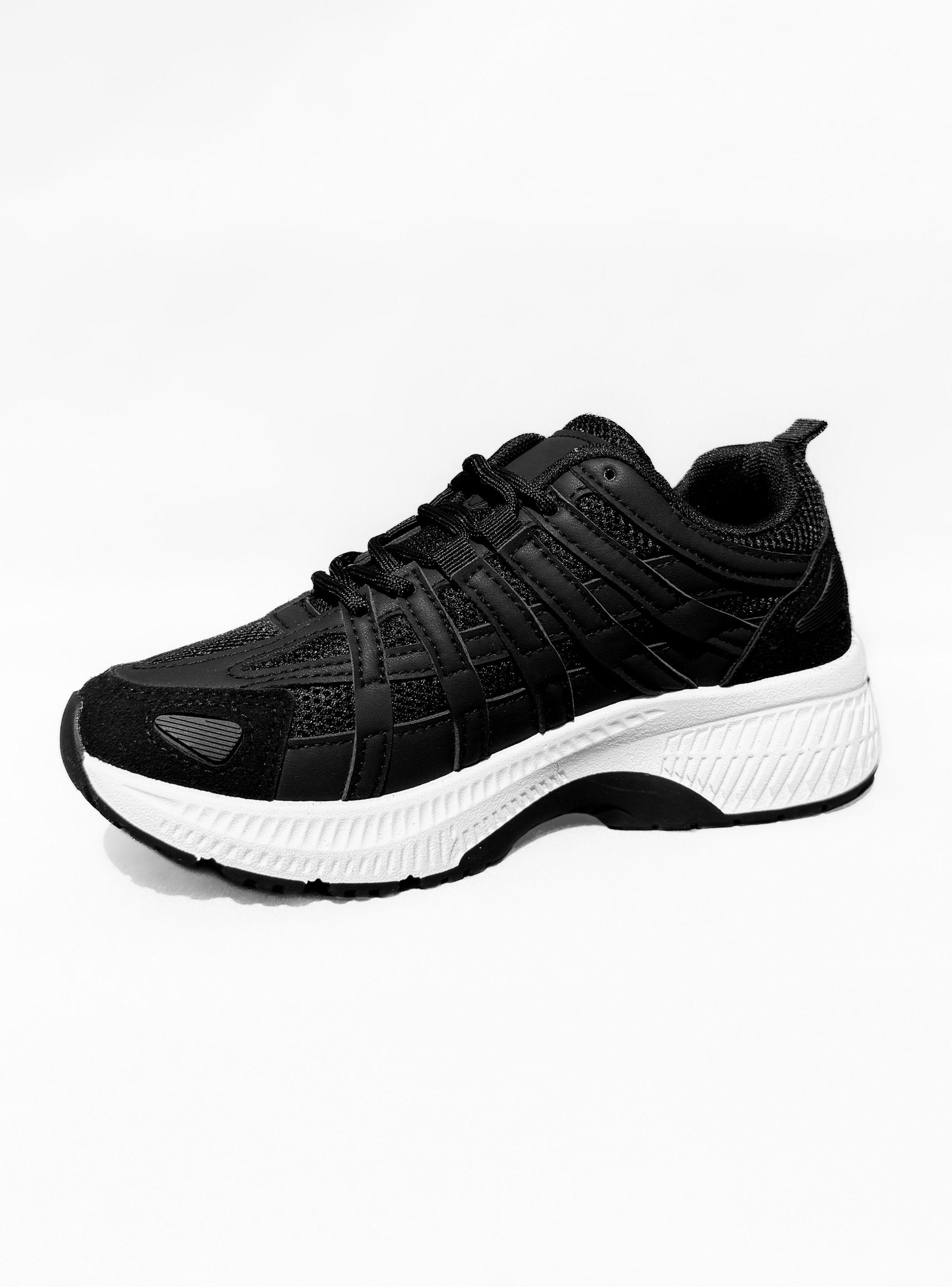 ZAPATILLA MUJER NUMA NEGRO BELLA MODA-3