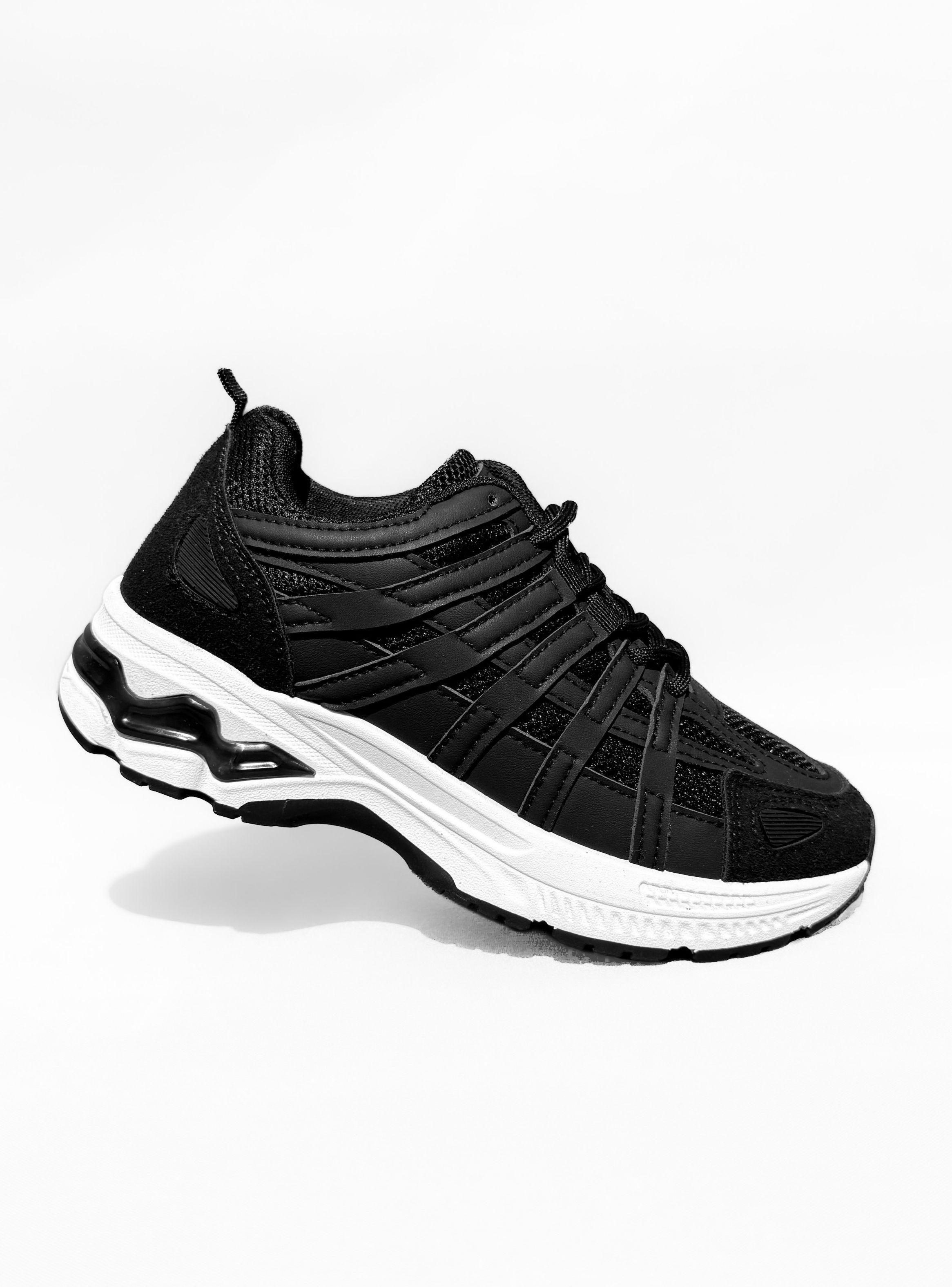 ZAPATILLA MUJER NUMA NEGRO BELLA MODA-5