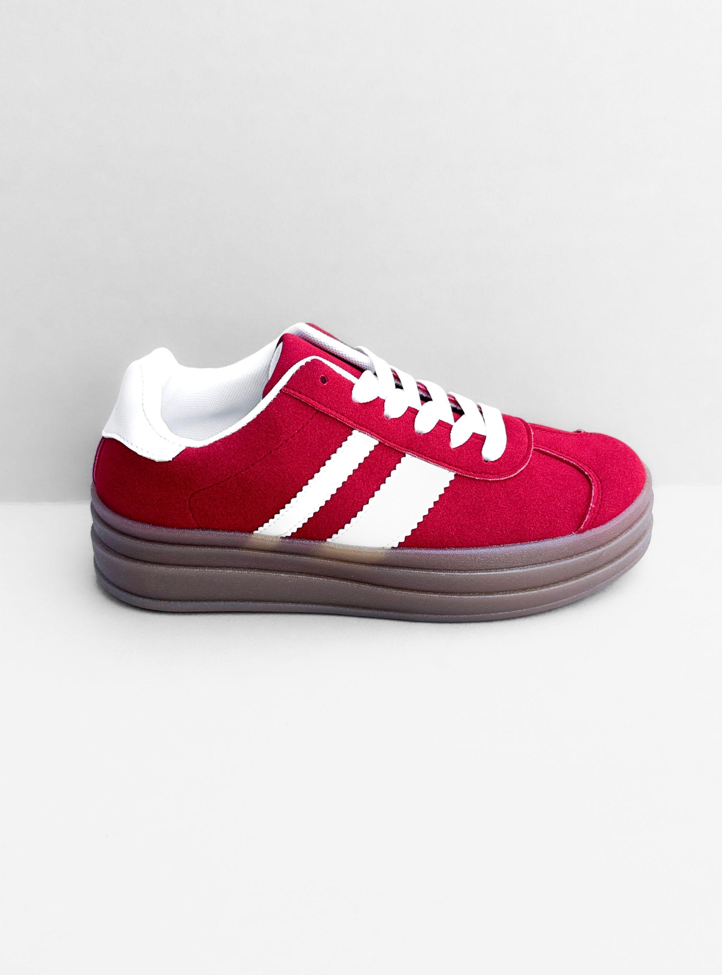 ZAPATILLA MUJER BECCA ROJO BELLA MODA-0
