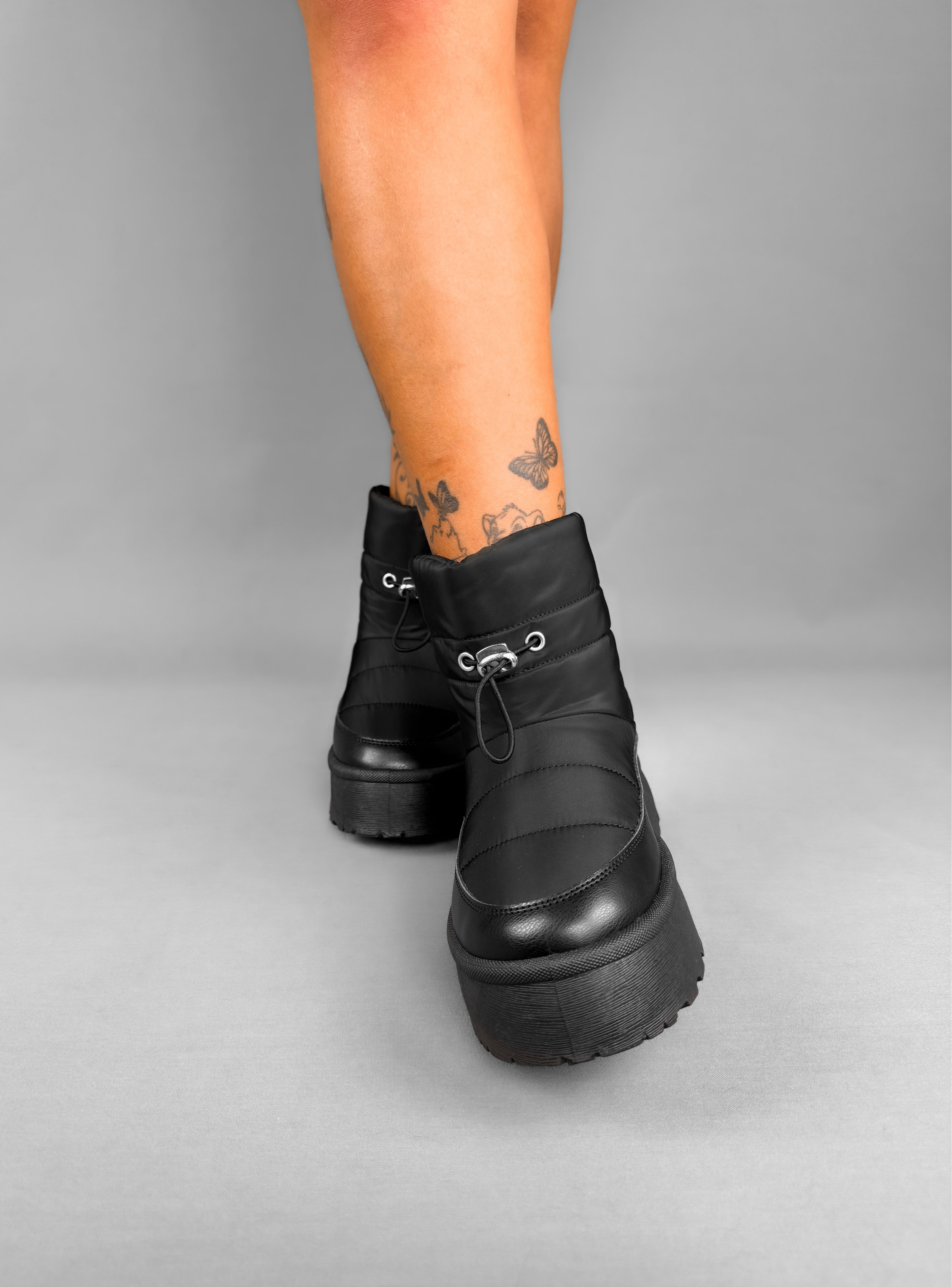 BOTIN MUJER DIORA NEGRO BELLA MODA-5