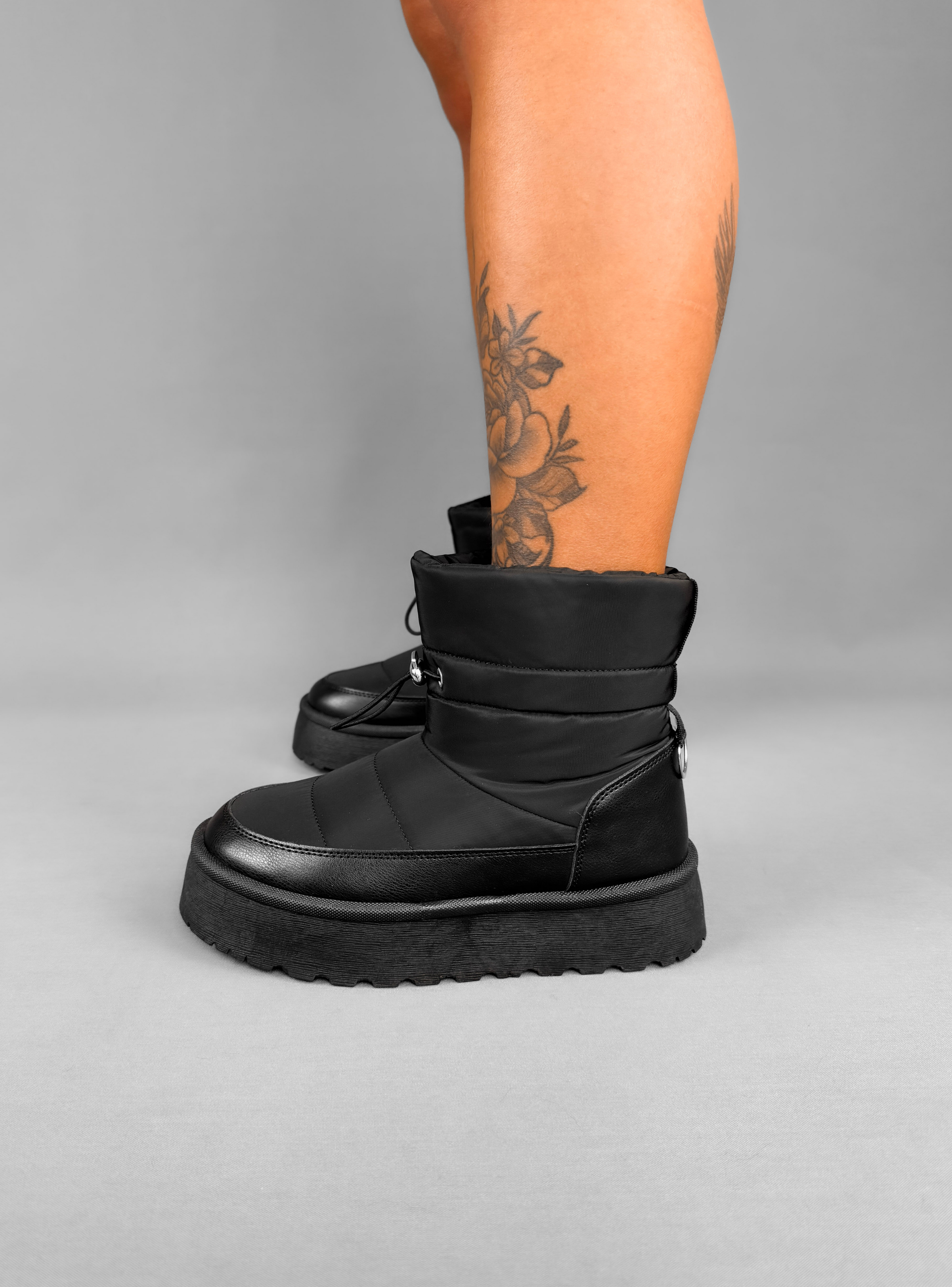 BOTIN MUJER DIORA NEGRO BELLA MODA-6