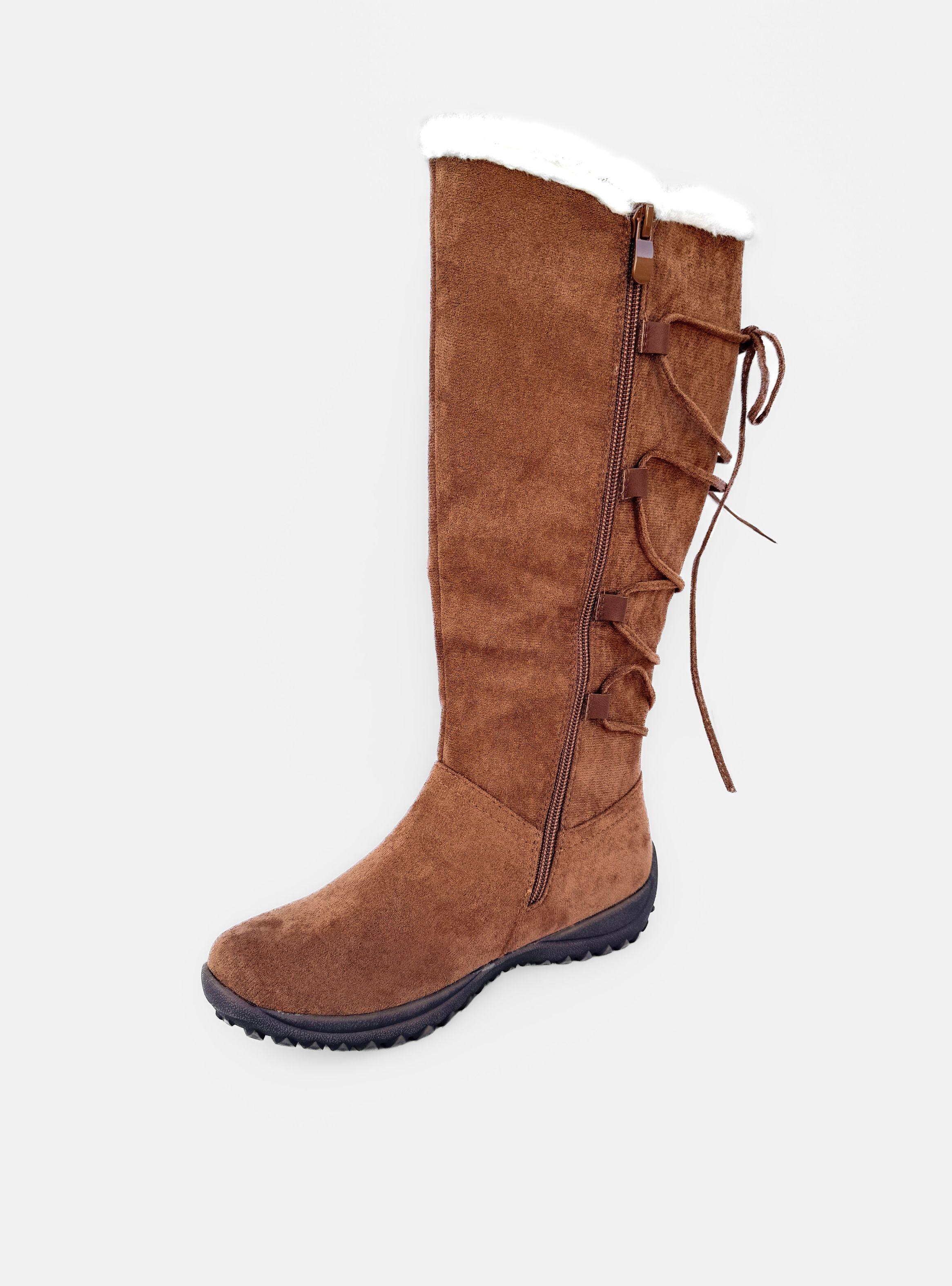 BOTA MUJER MILA CAMEL BELLA MODA-2