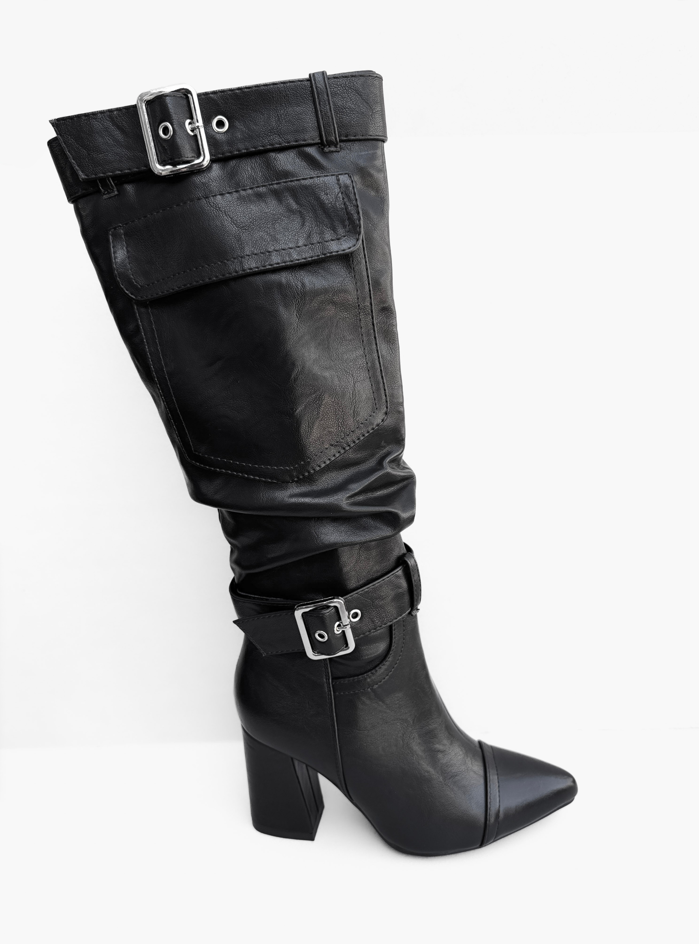 BOTA MUJER NADIA NEGRO BELLA MODA-2