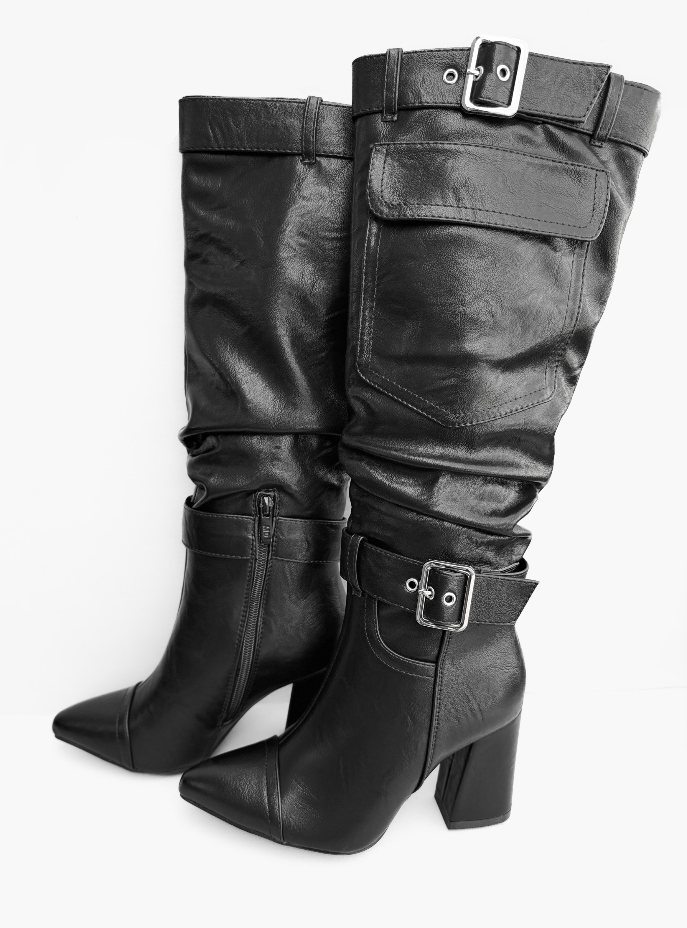 BOTA MUJER NADIA NEGRO BELLA MODA-4